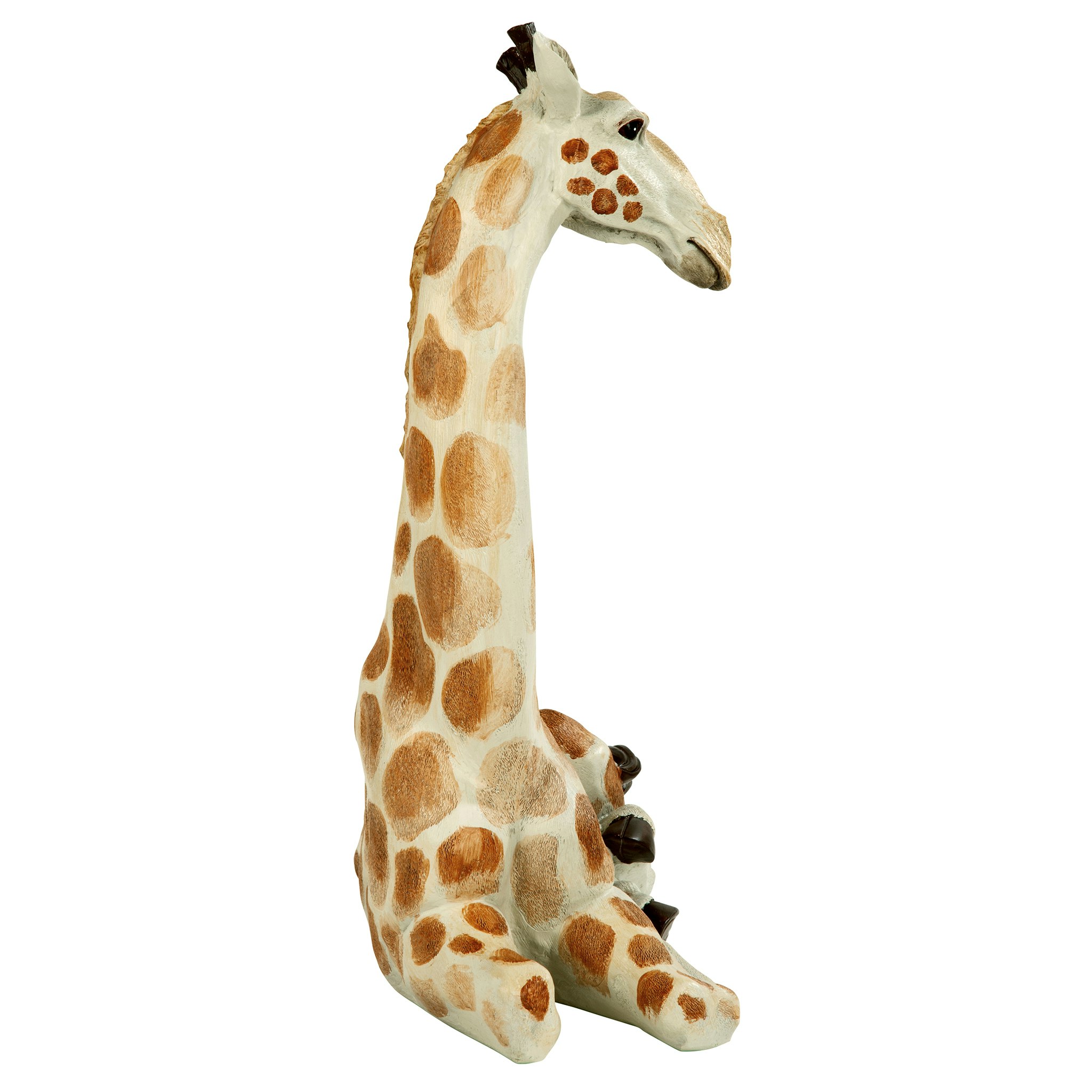 Toscano Zari the Resting Giraffe Statue - Large