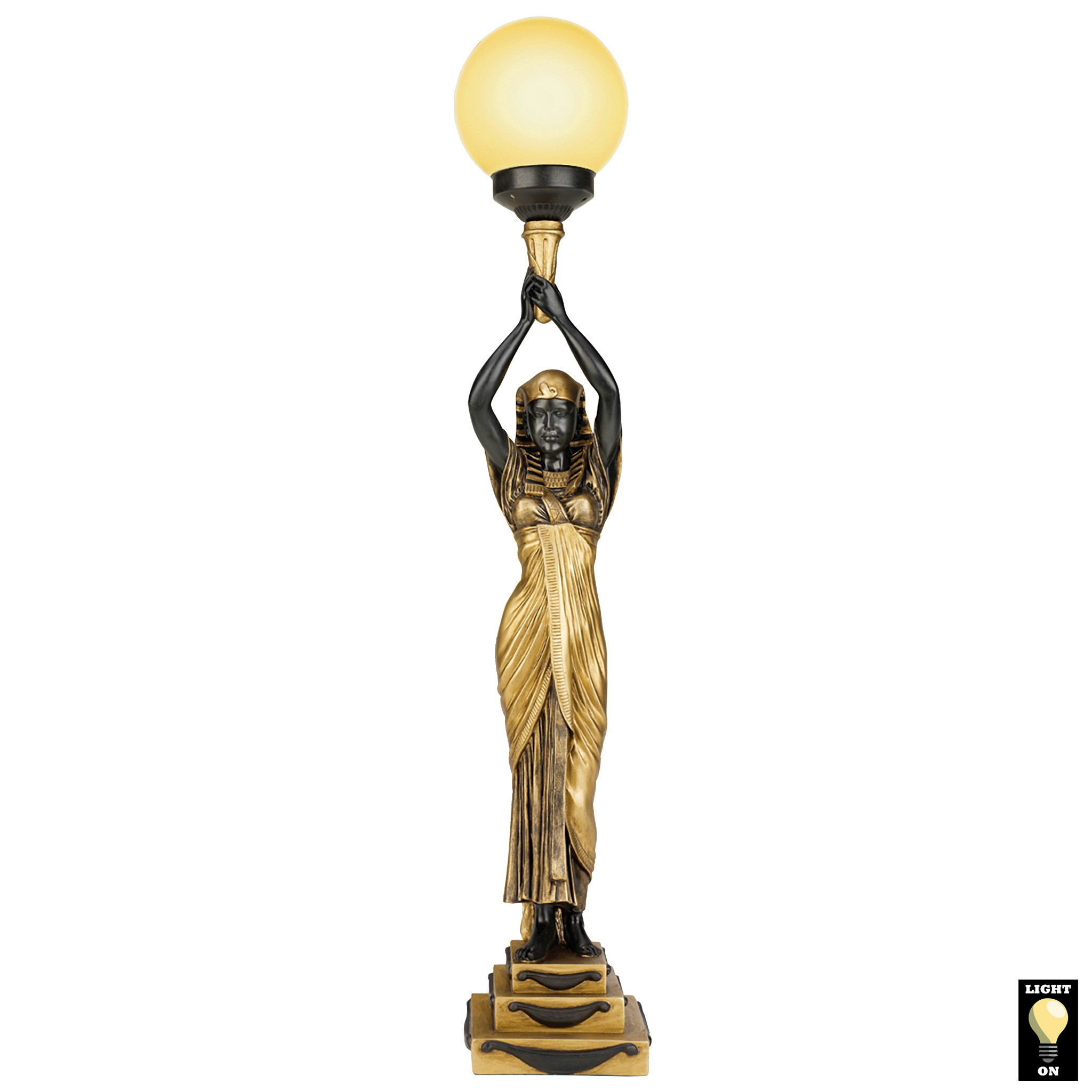 Toscano - Egyptian Goddess of the Night Illuminated Statue