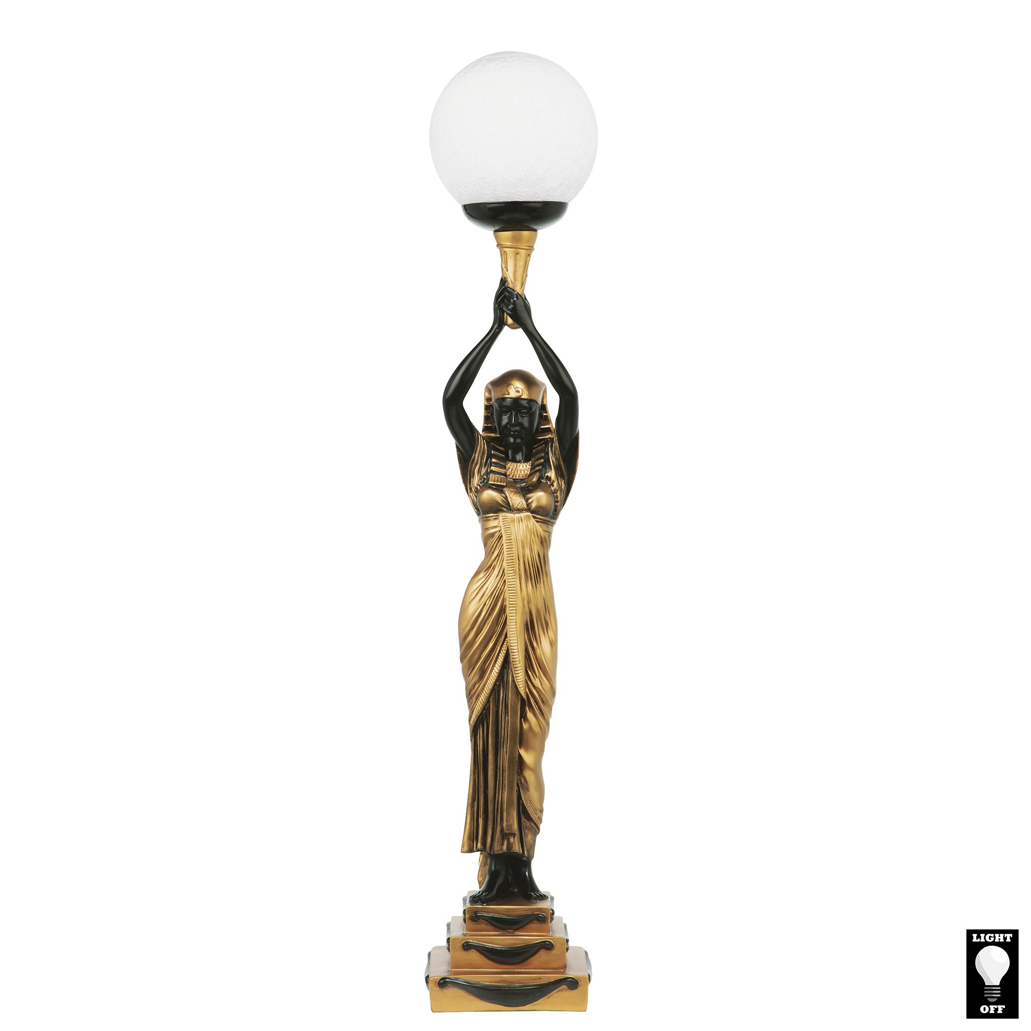 Toscano - Egyptian Goddess of the Night Illuminated Statue