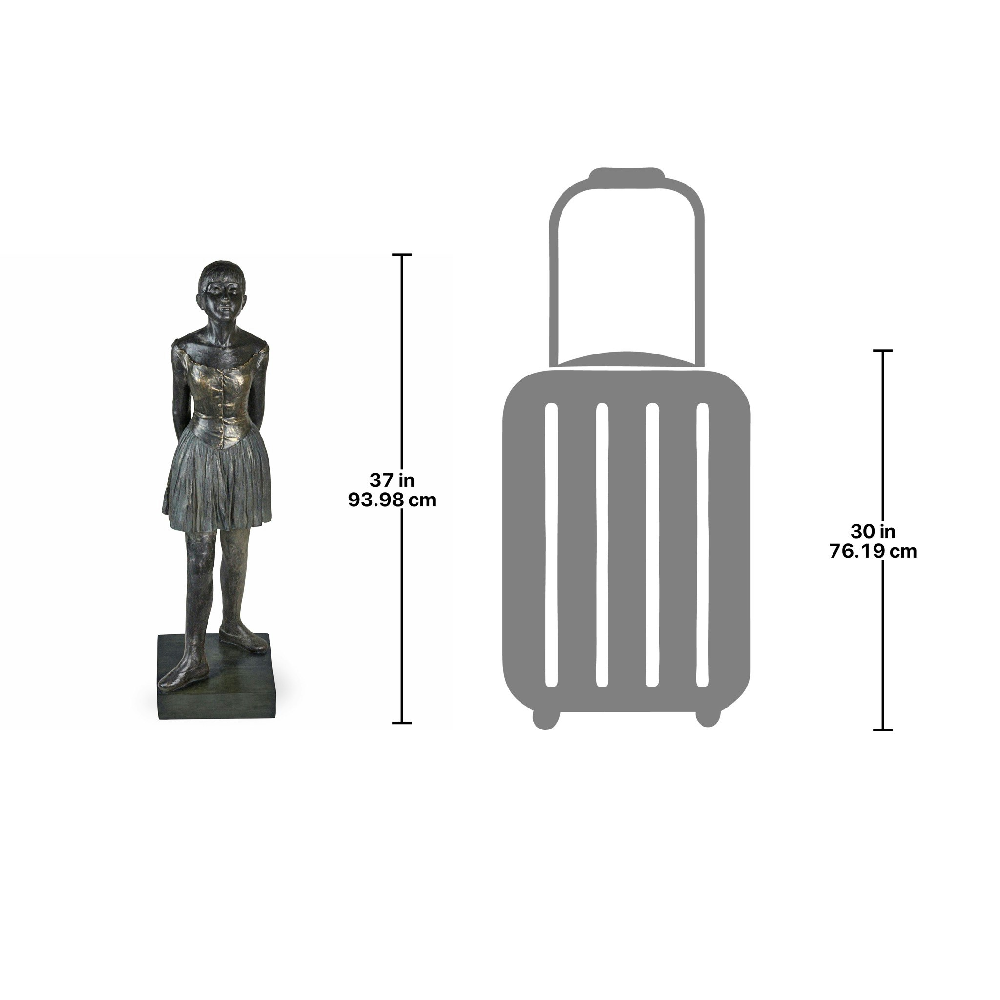 Toscano Little Dancer Fourteen Years Old Statue — Giant