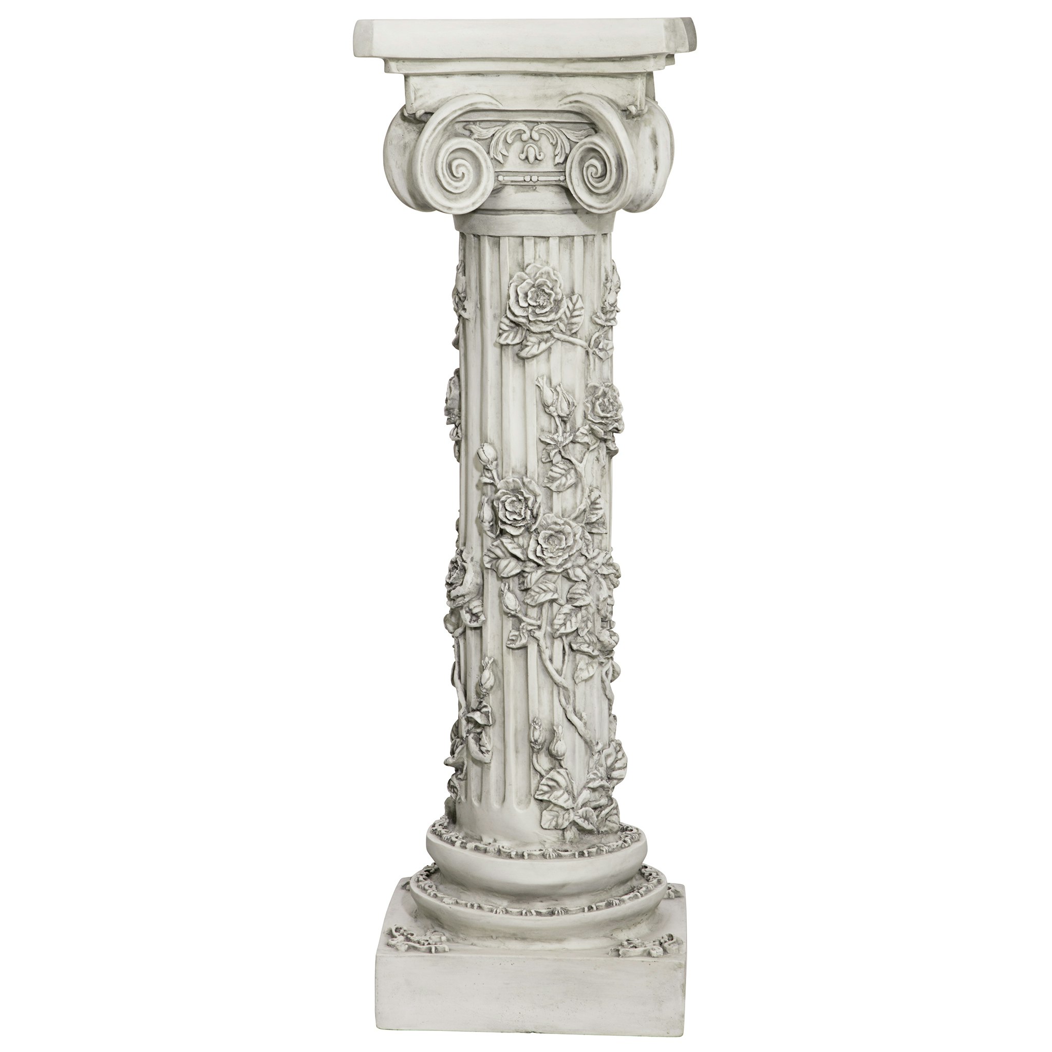 Toscano - The Rose Garland Victorian Sculptural Pedestal