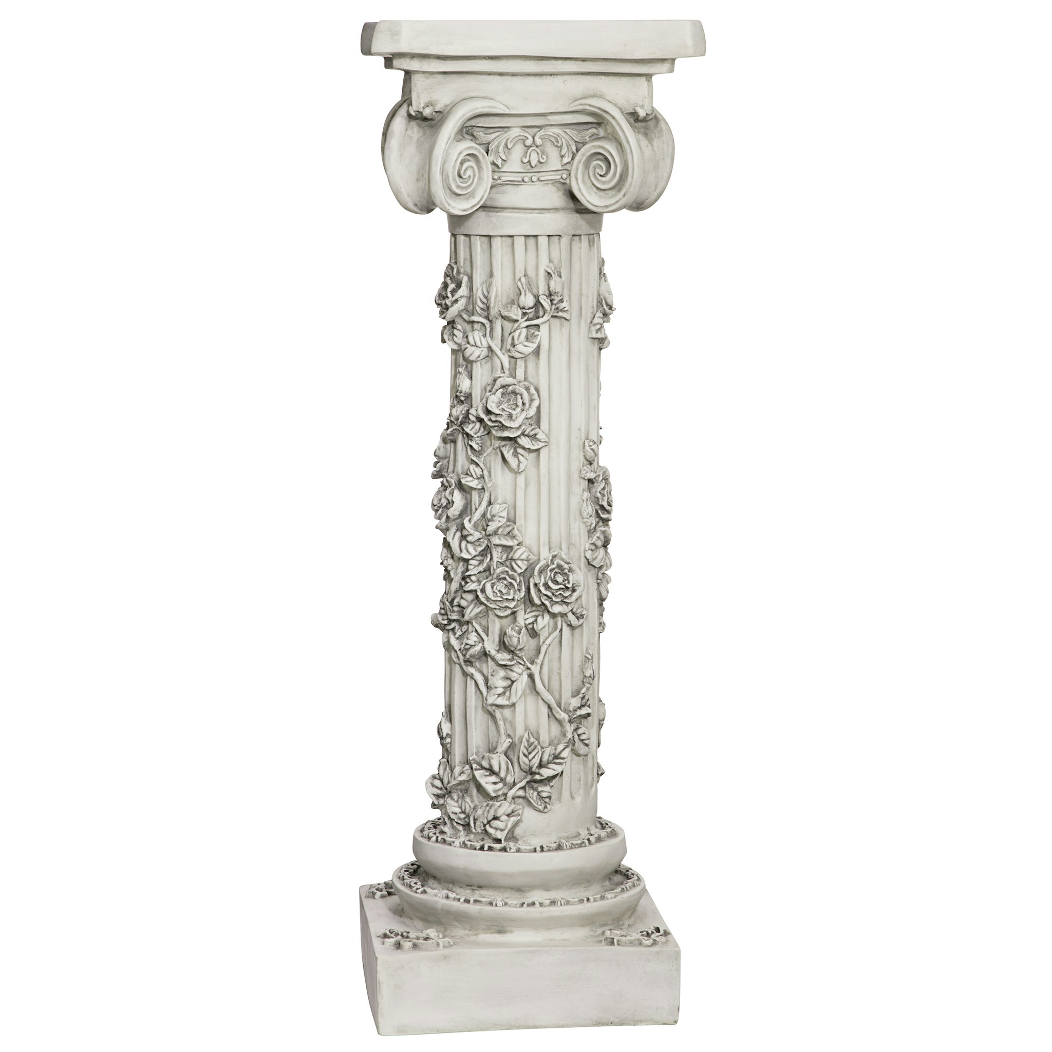 Toscano - The Rose Garland Victorian Sculptural Pedestal