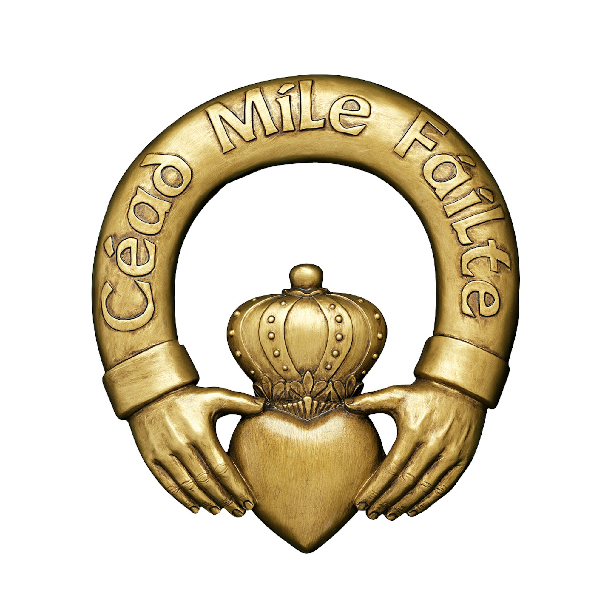 Toscano - One Hundred Thousand Welcomes Claddagh Wall Sculpture