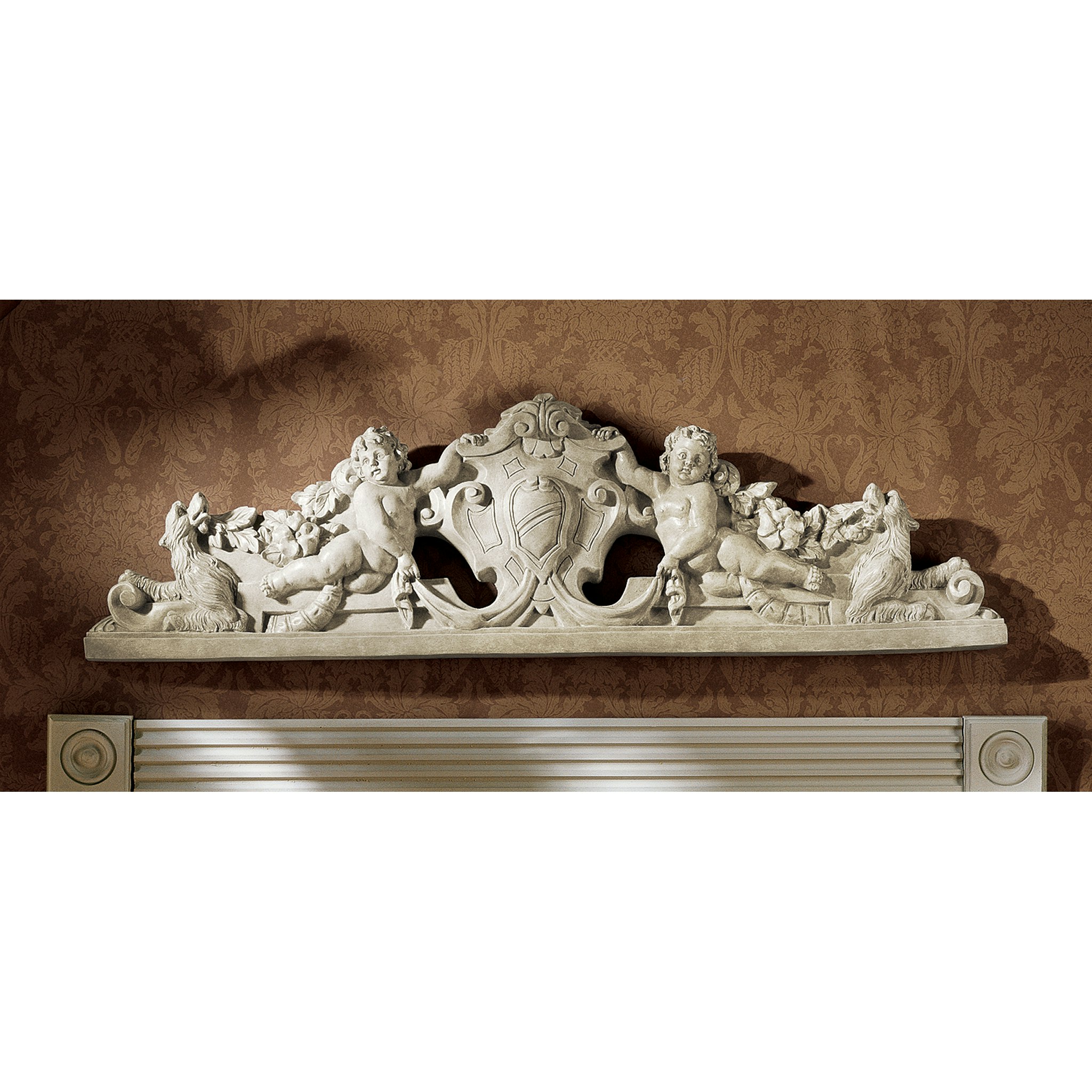 Toscano - Devonshire Sculptural Wall Pediment