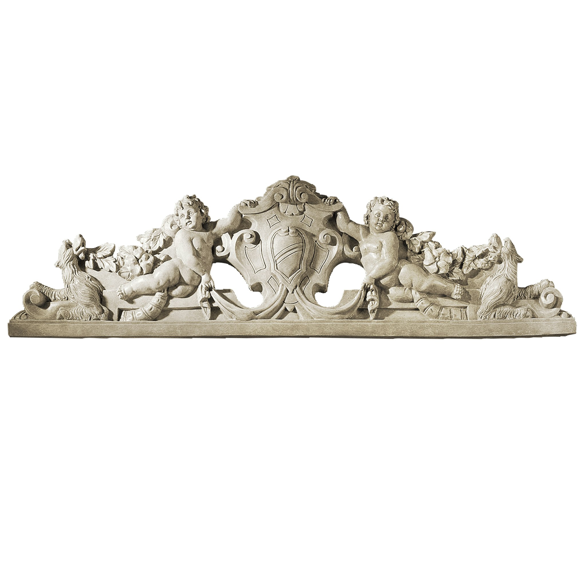 Toscano - Devonshire Sculptural Wall Pediment