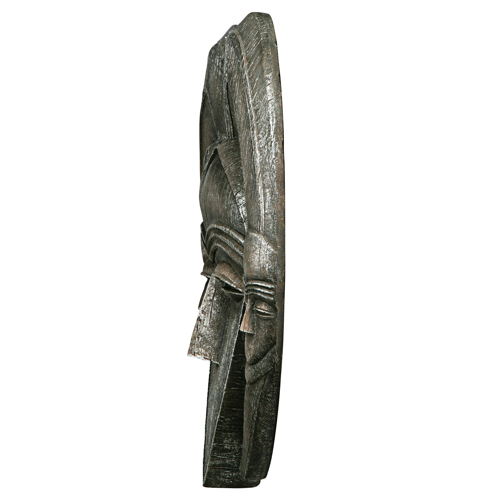 Toscano - African Tribal Mask Wall Sculpture in Kwele