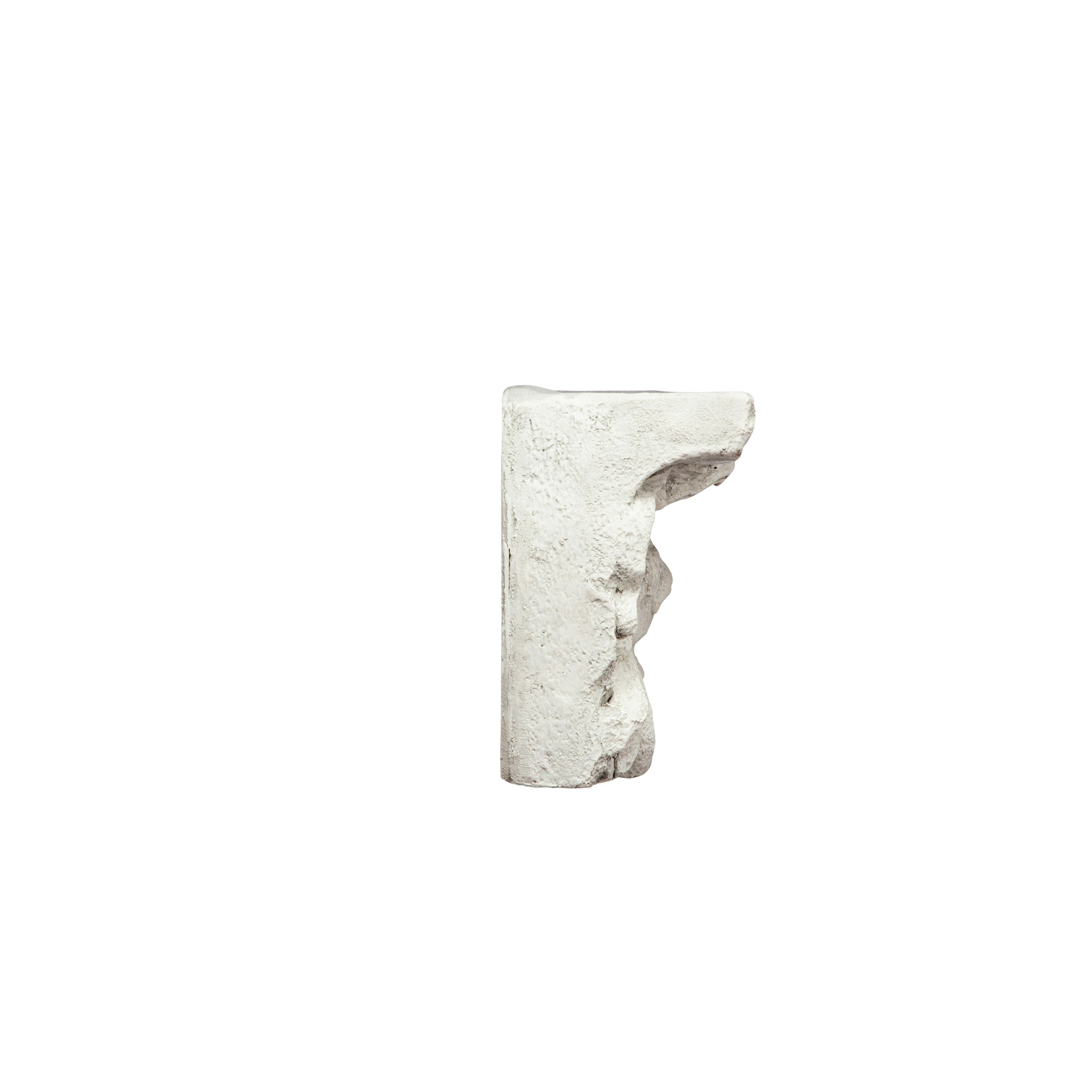 Toscano - Cathedral Cherub Sculptural Wall Shelf in Antique Stone, Designer Resin