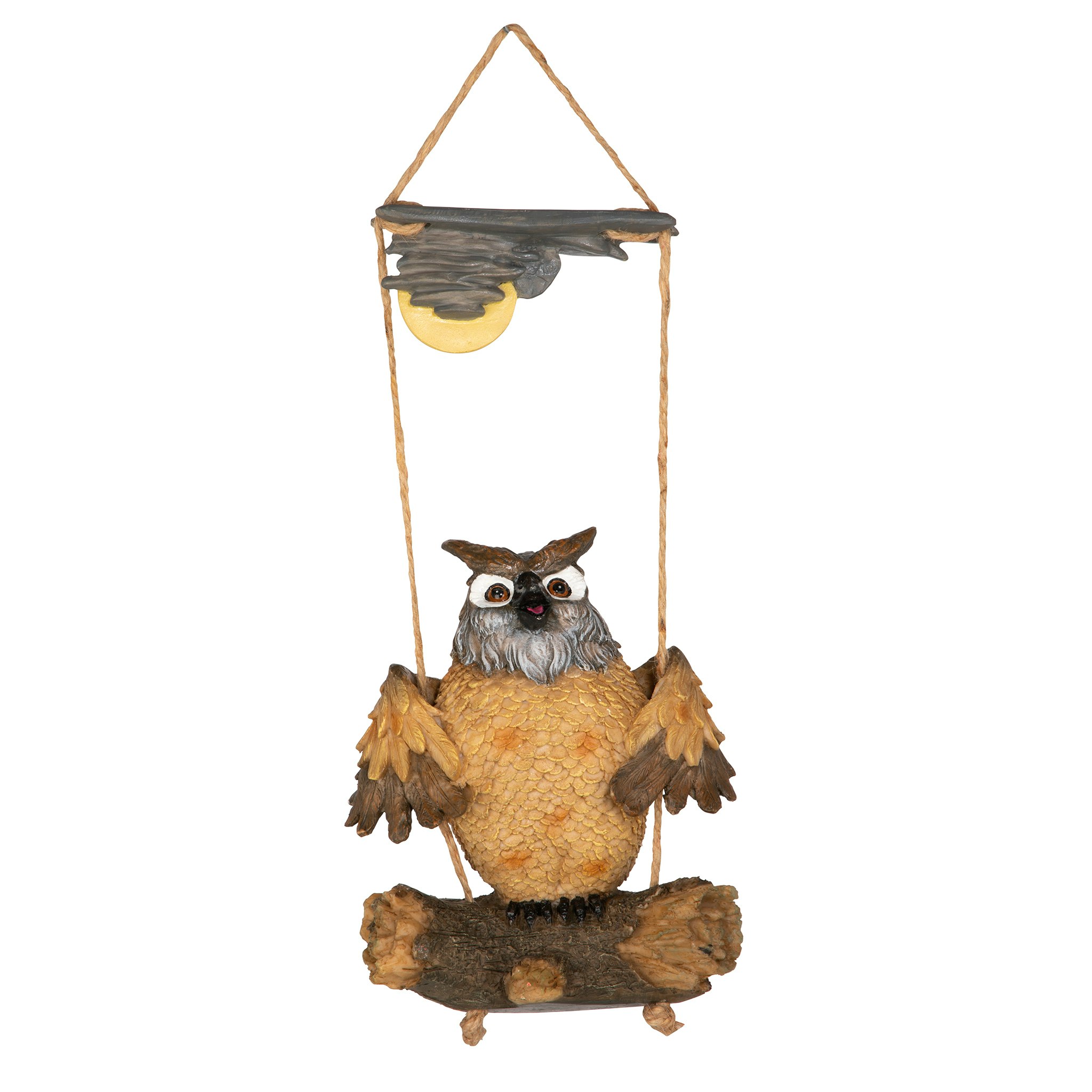 Toscano - Howie the Hoot Owl Swinging Sculpture