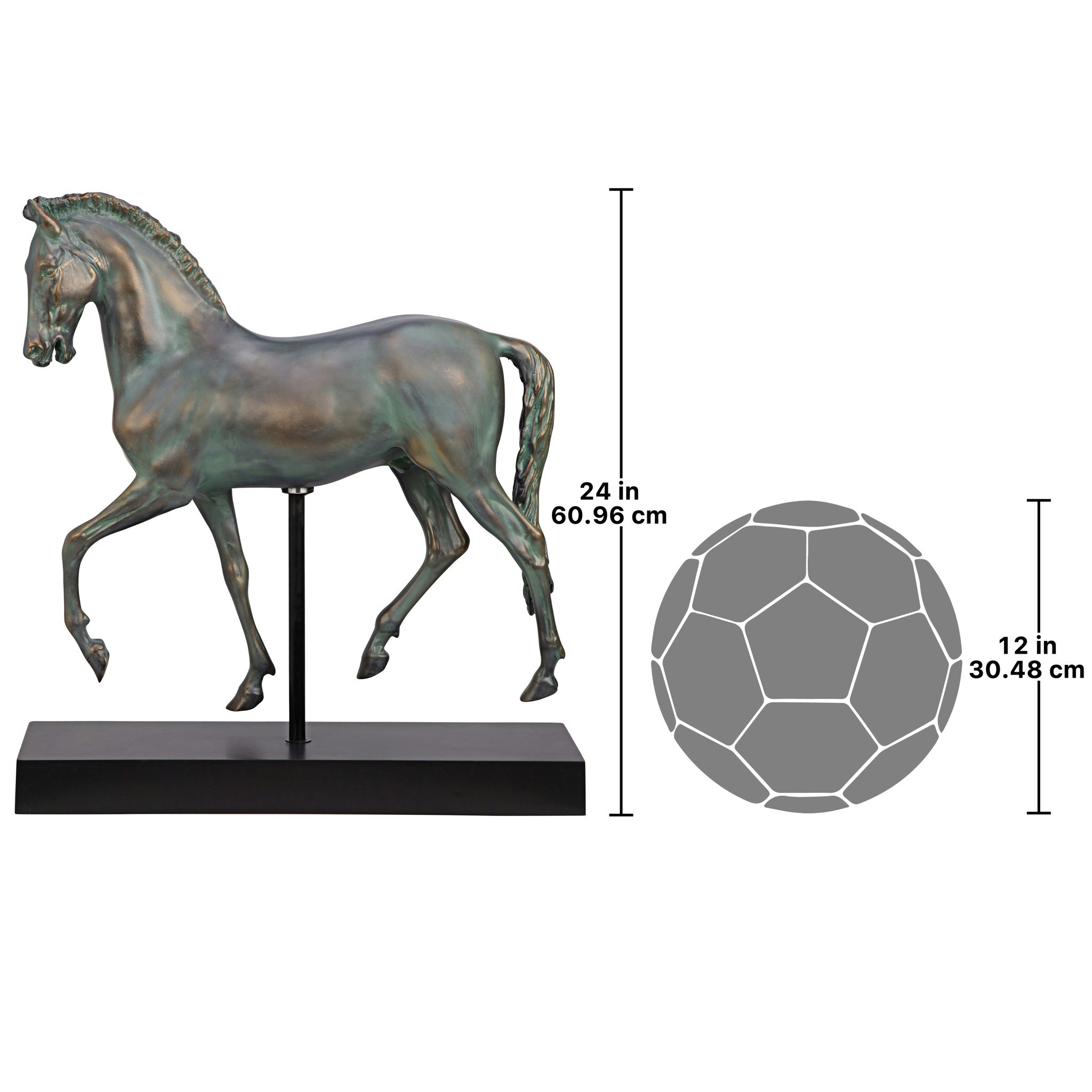 Toscano - Classical Horse Study Statue