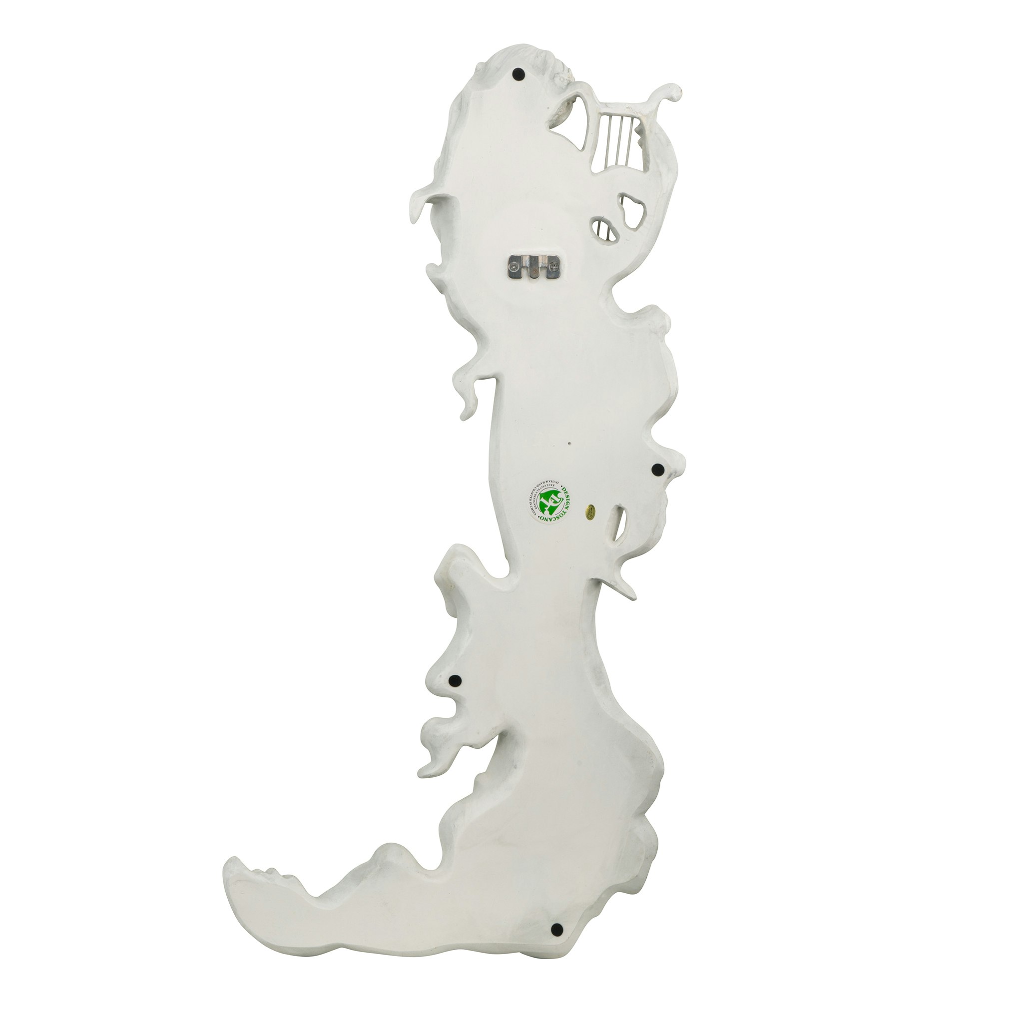 Toscano - Musical Muse Maiden Wall Sculpture