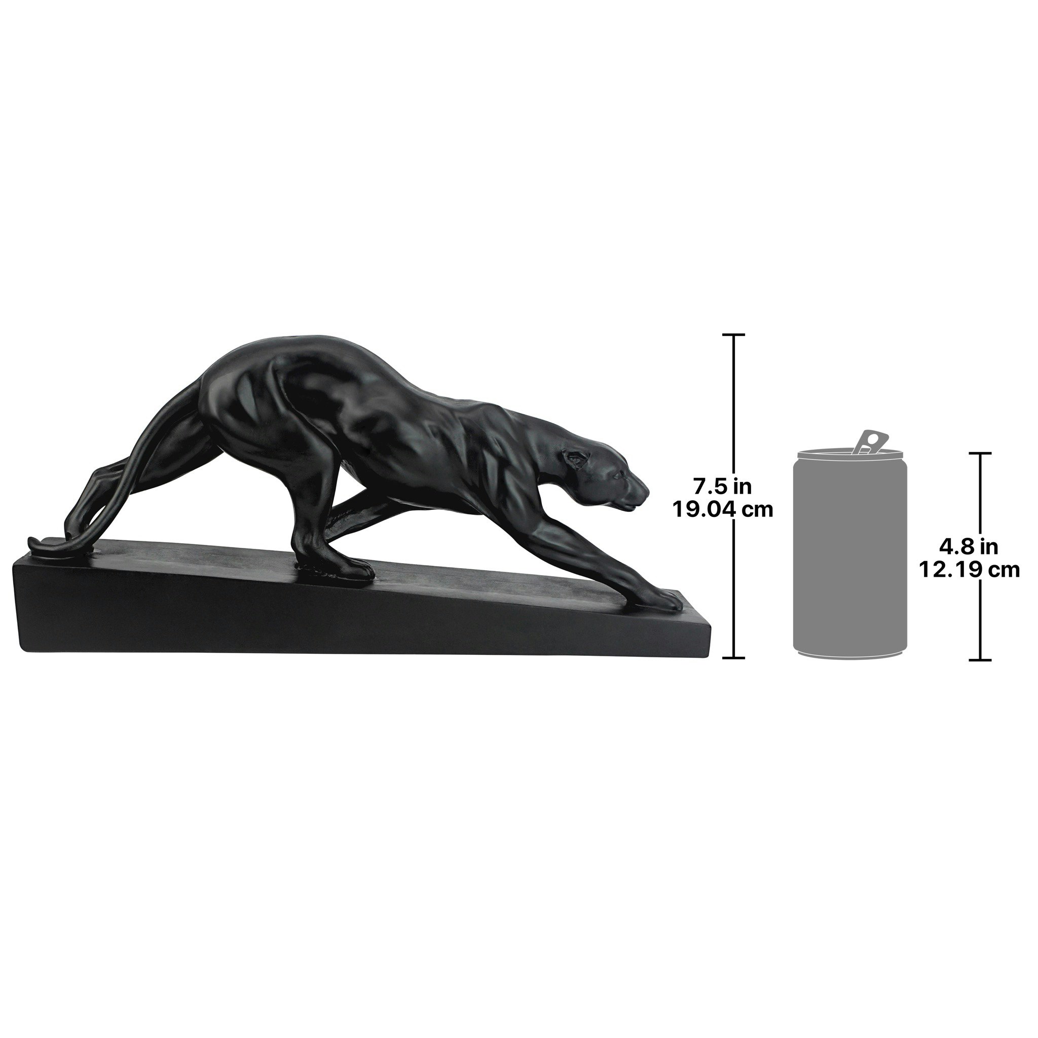 Toscano - Art Deco Panther on the Prowl  Statue