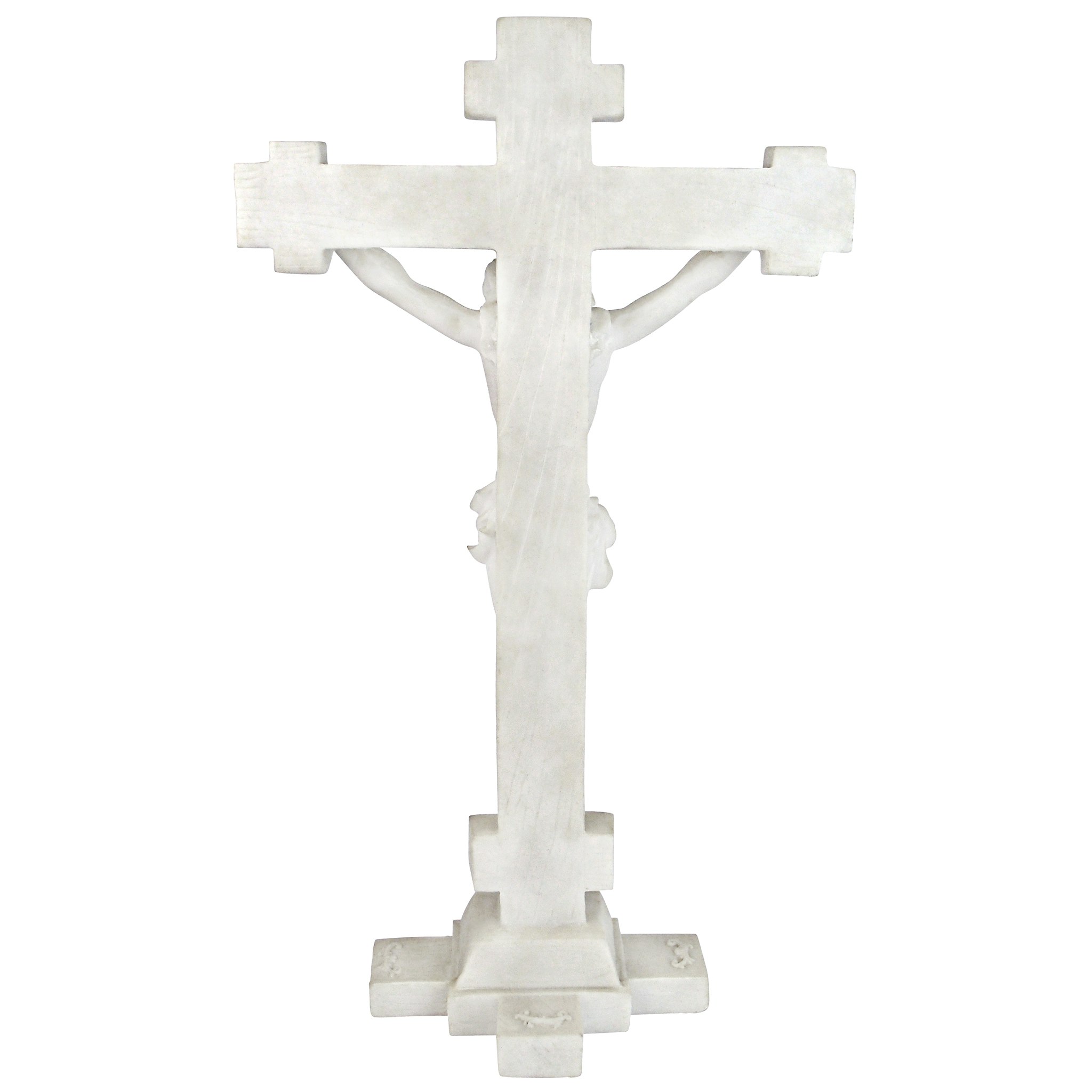 Toscano - Crucifix Body of Christ Bonded Marble Resin Statue