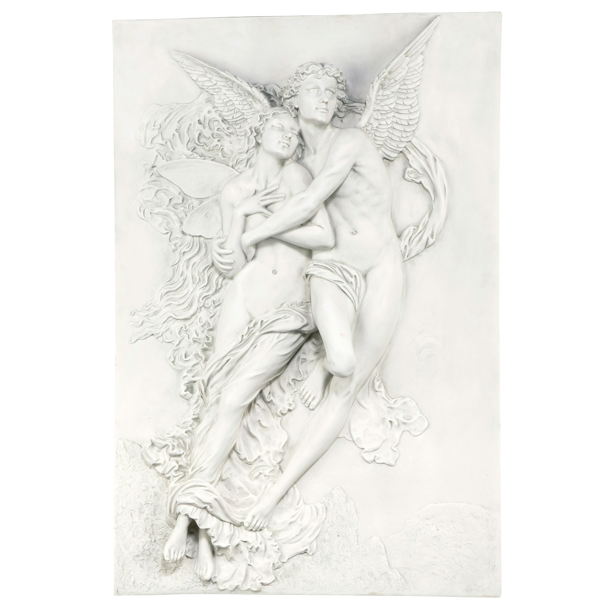 Toscano - Cupid  Psyche Frieze Wall Sculpture