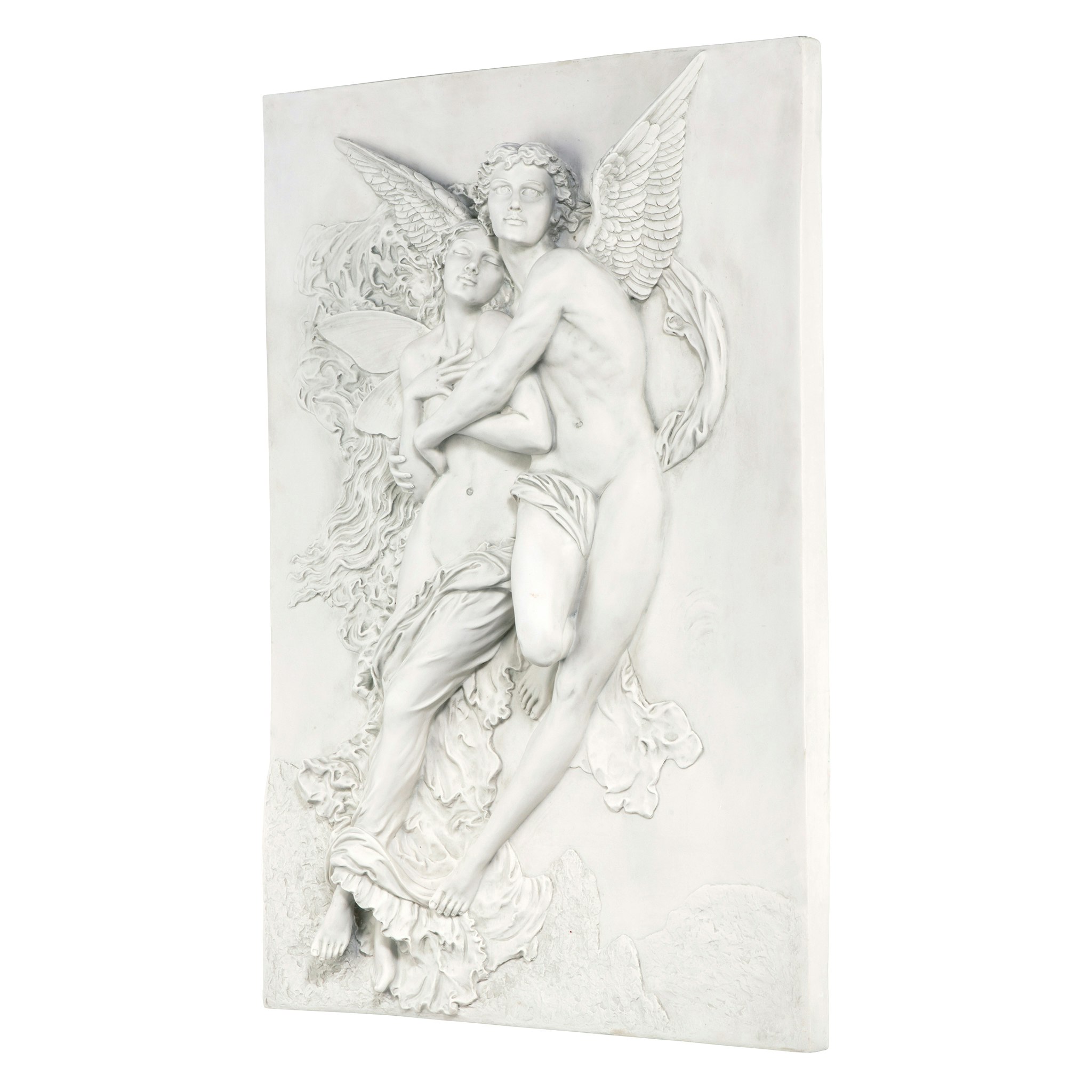 Toscano - Cupid  Psyche Frieze Wall Sculpture