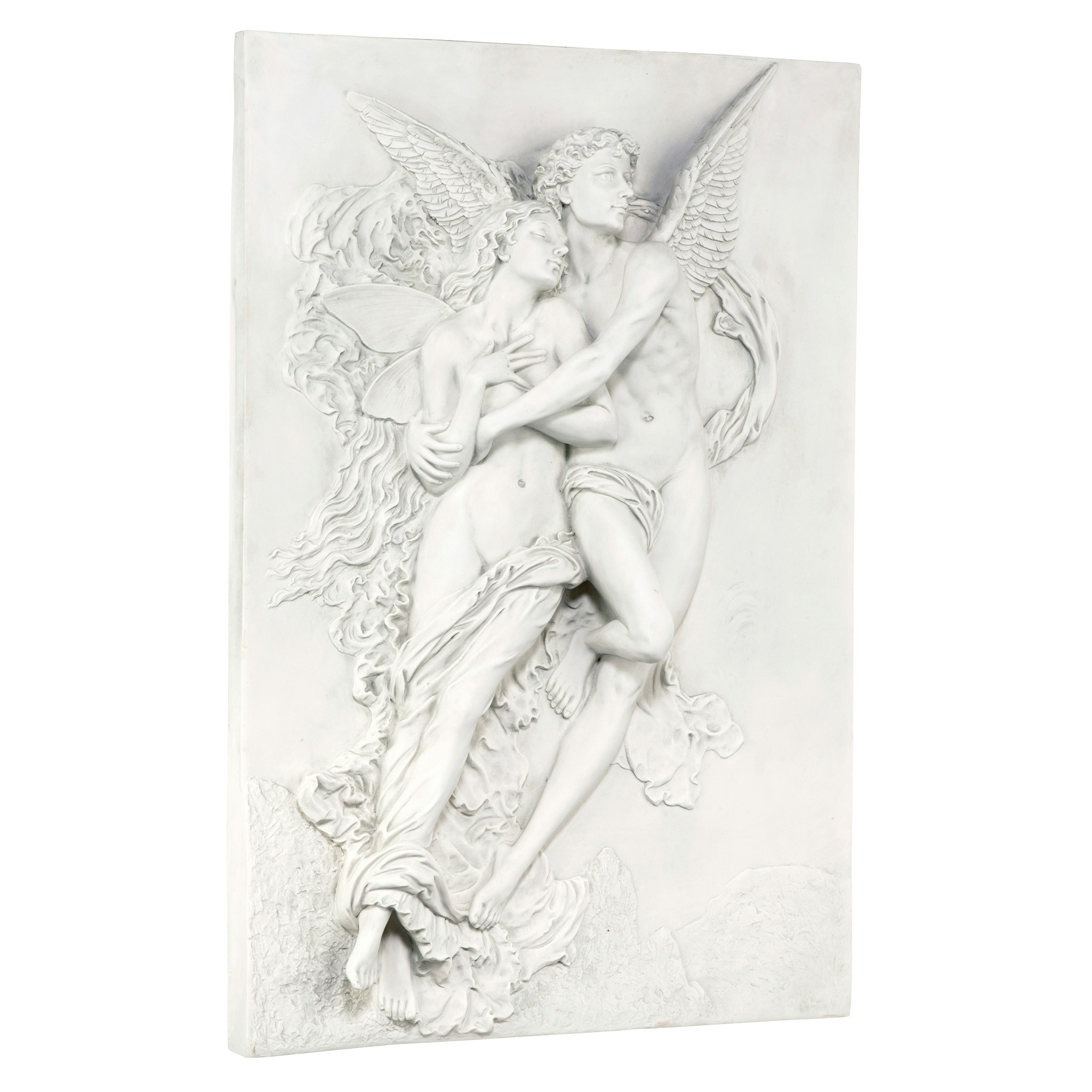 Toscano - Cupid  Psyche Frieze Wall Sculpture