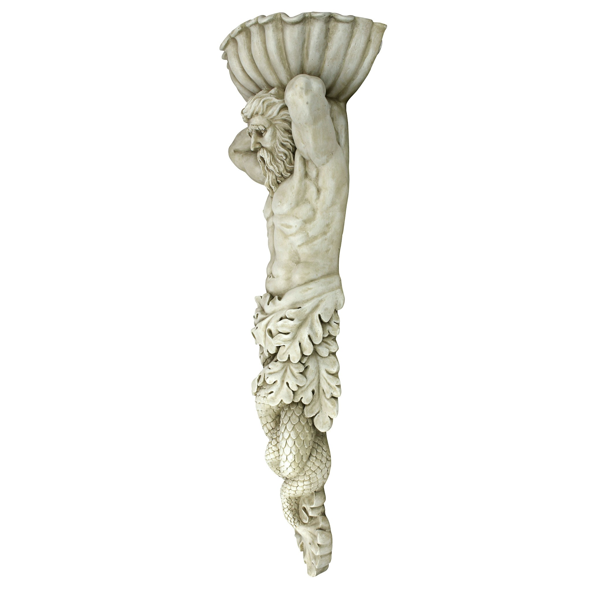 Toscano - Atlantes God of the Sea Wall Sculpture