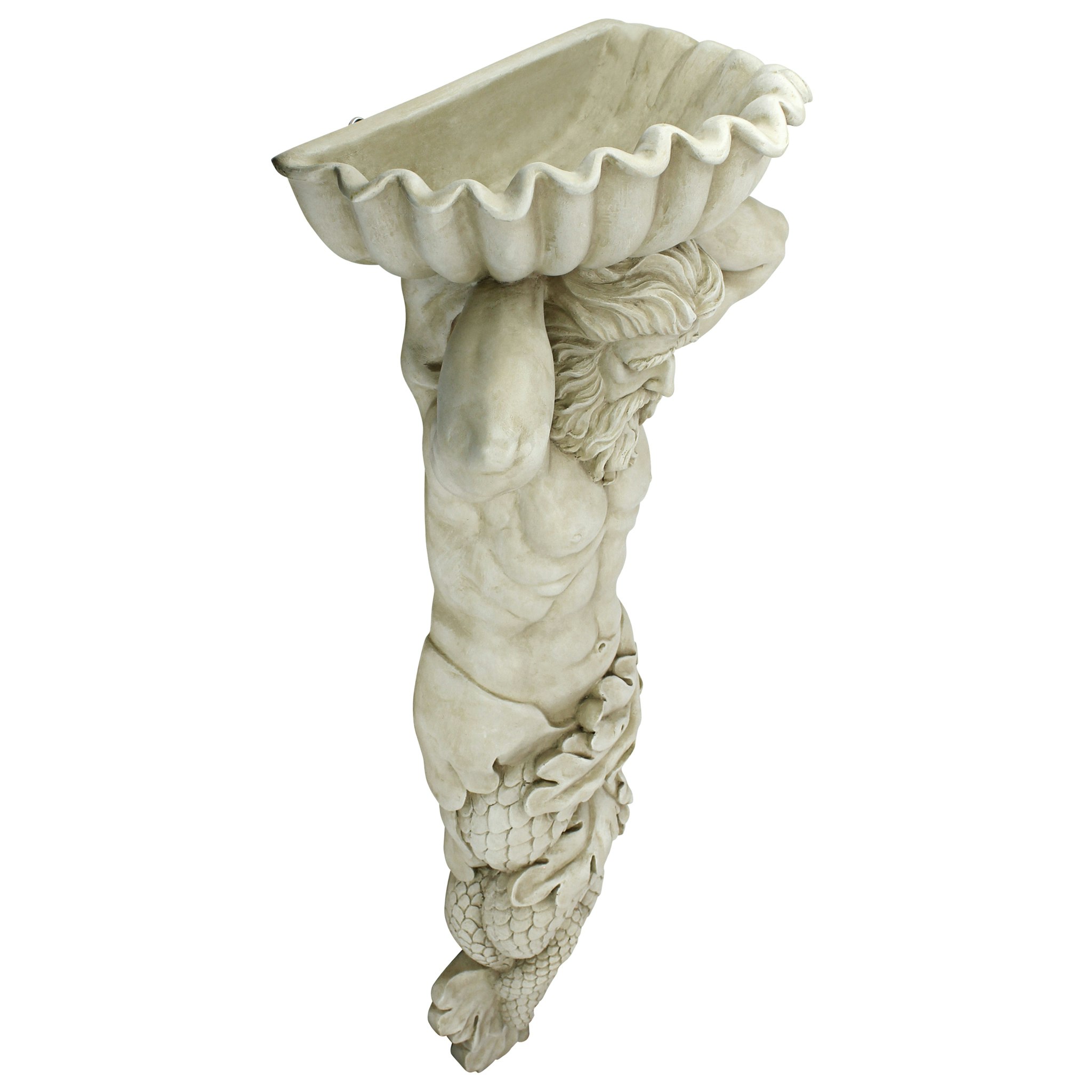 Toscano - Atlantes God of the Sea Wall Sculpture