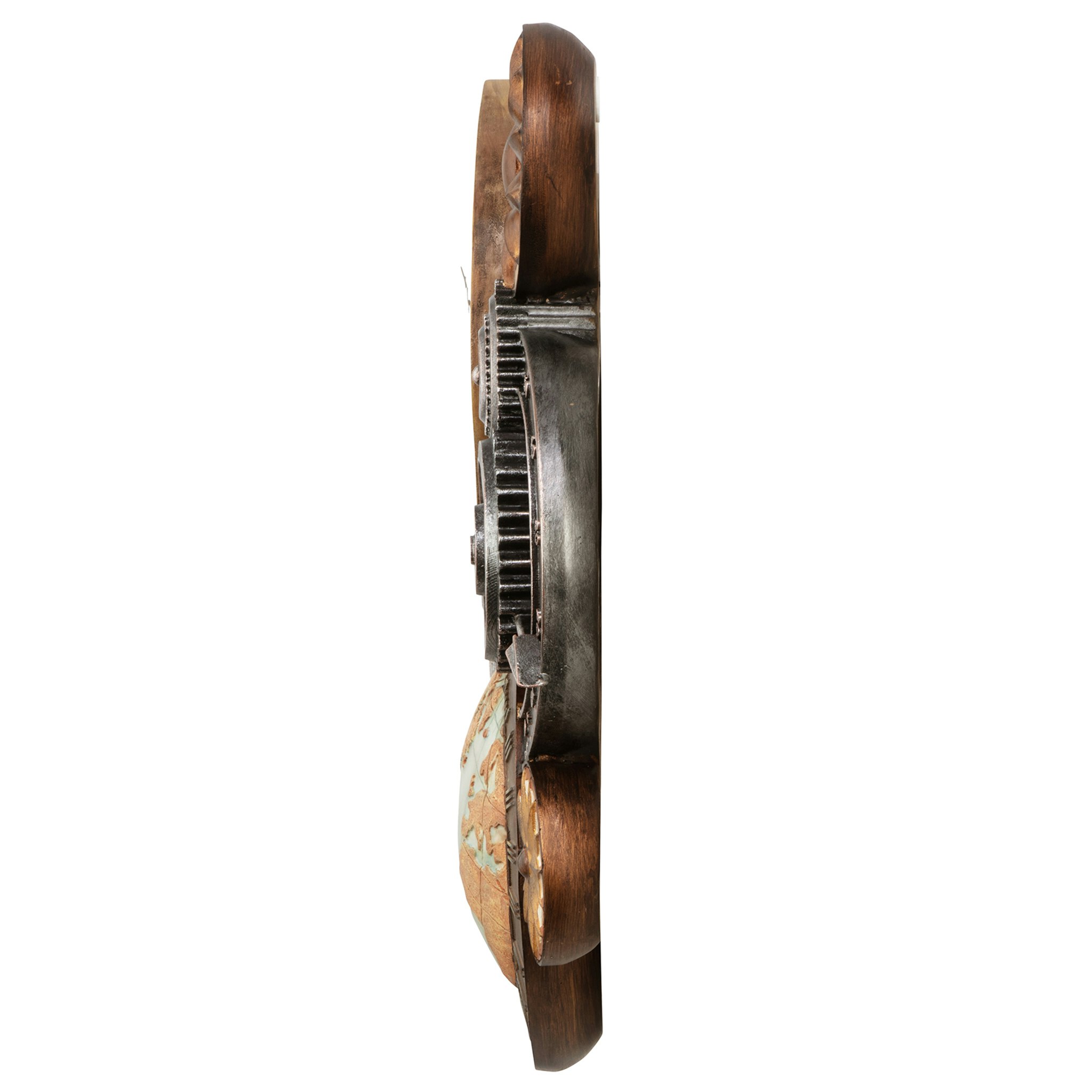 Toscano Gears of Time Sculptural Wall Clock — Large