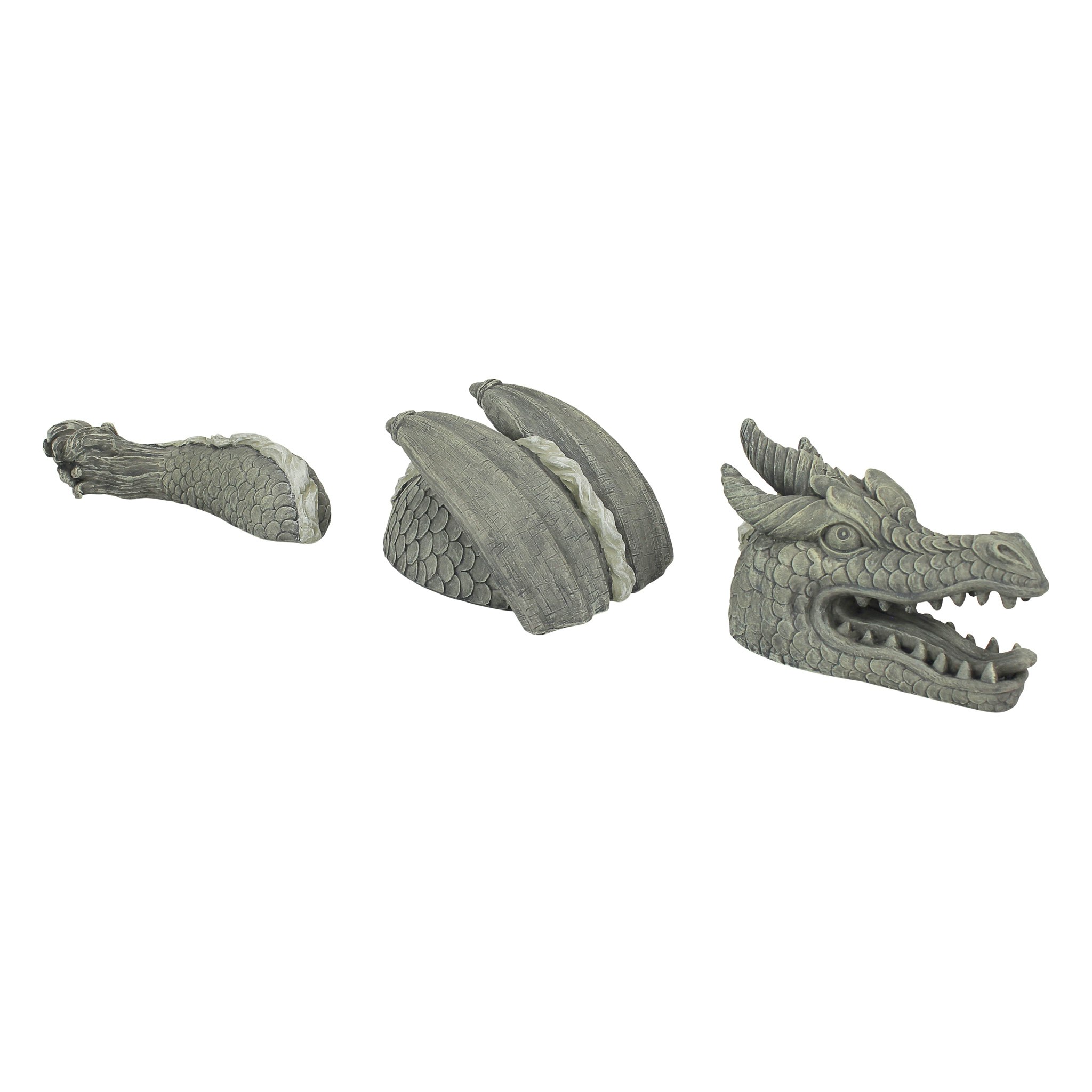 Toscano - The Moat Monster Dragon Lawn Statue