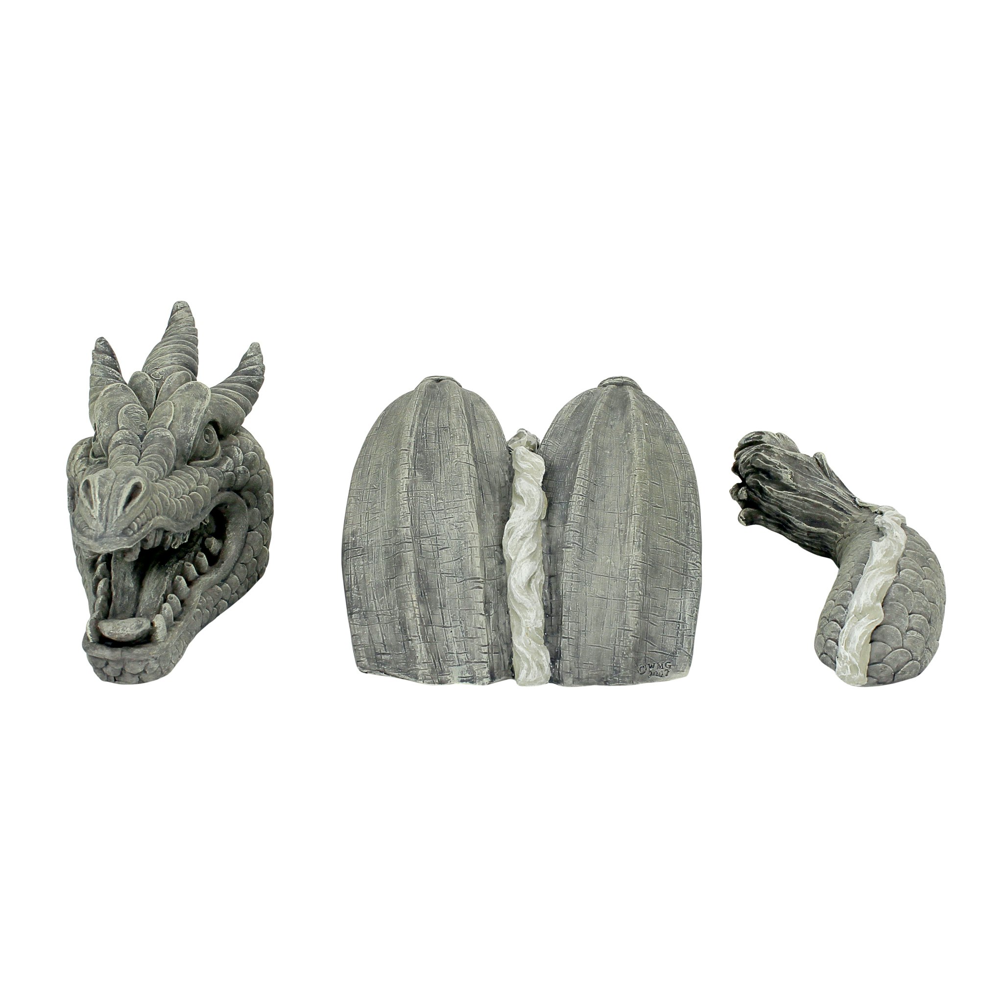 Toscano - The Moat Monster Dragon Lawn Statue