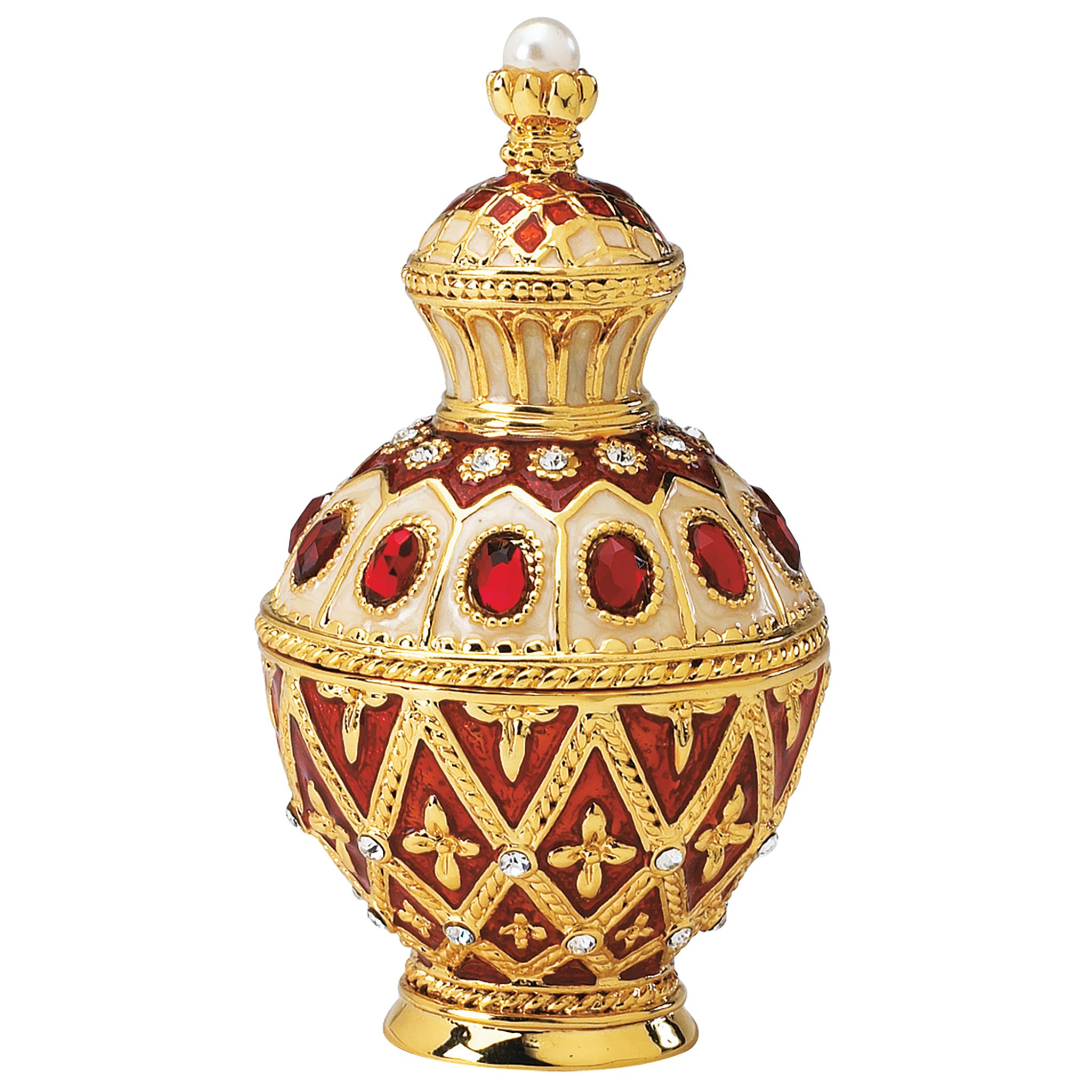 Toscano - Pushkin Romanov-Style Collectible Enameled Egg in Svetlana