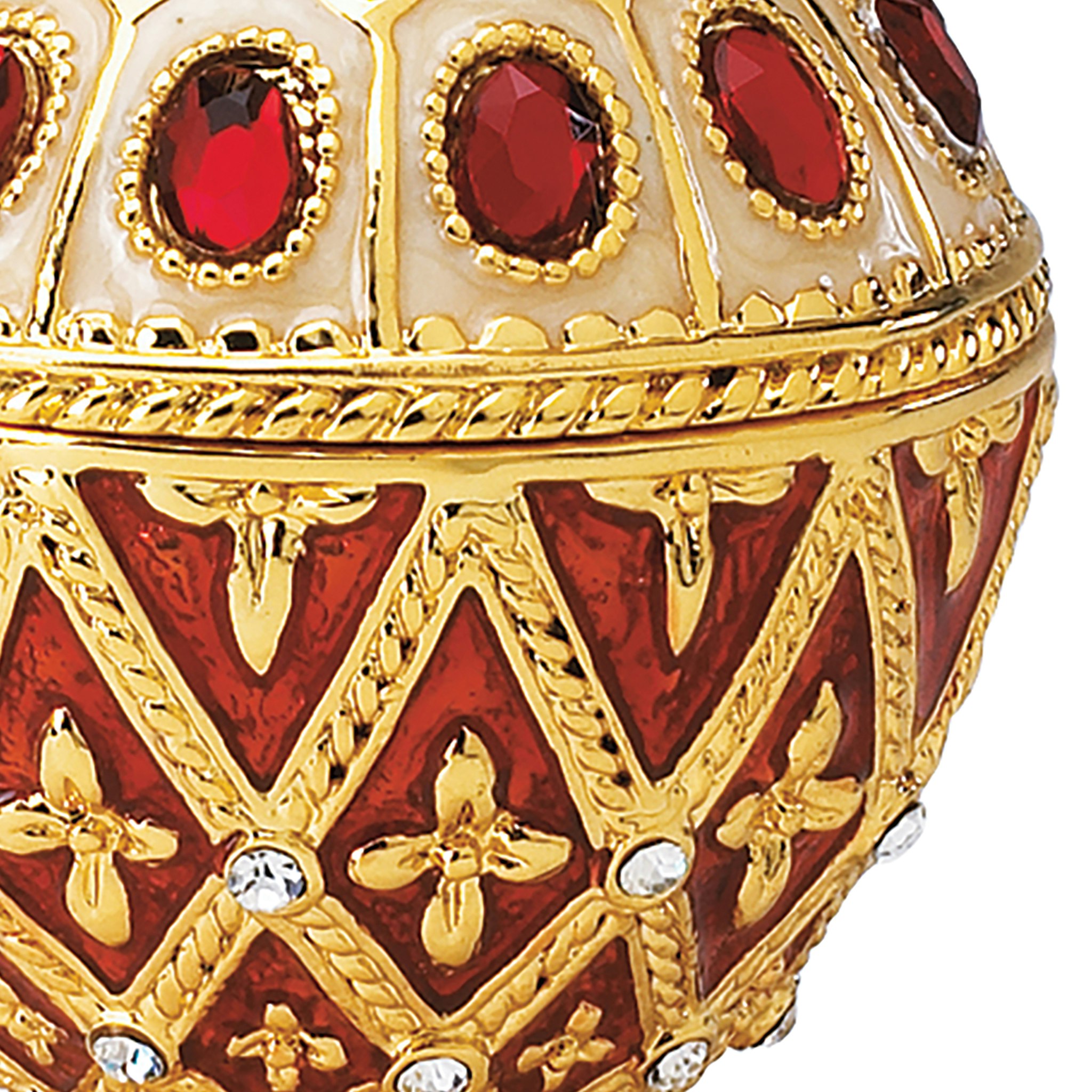 Toscano - Pushkin Romanov-Style Collectible Enameled Egg in Svetlana