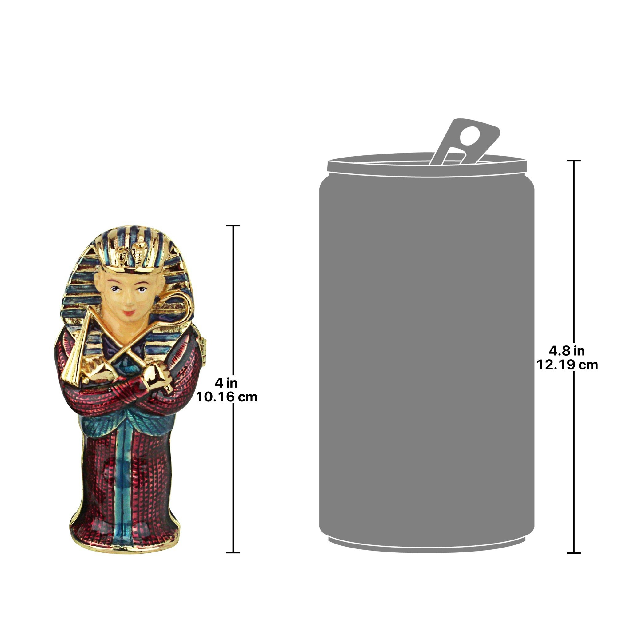 Toscano - King Tut Egyptian Sarcophagus Trinket Box