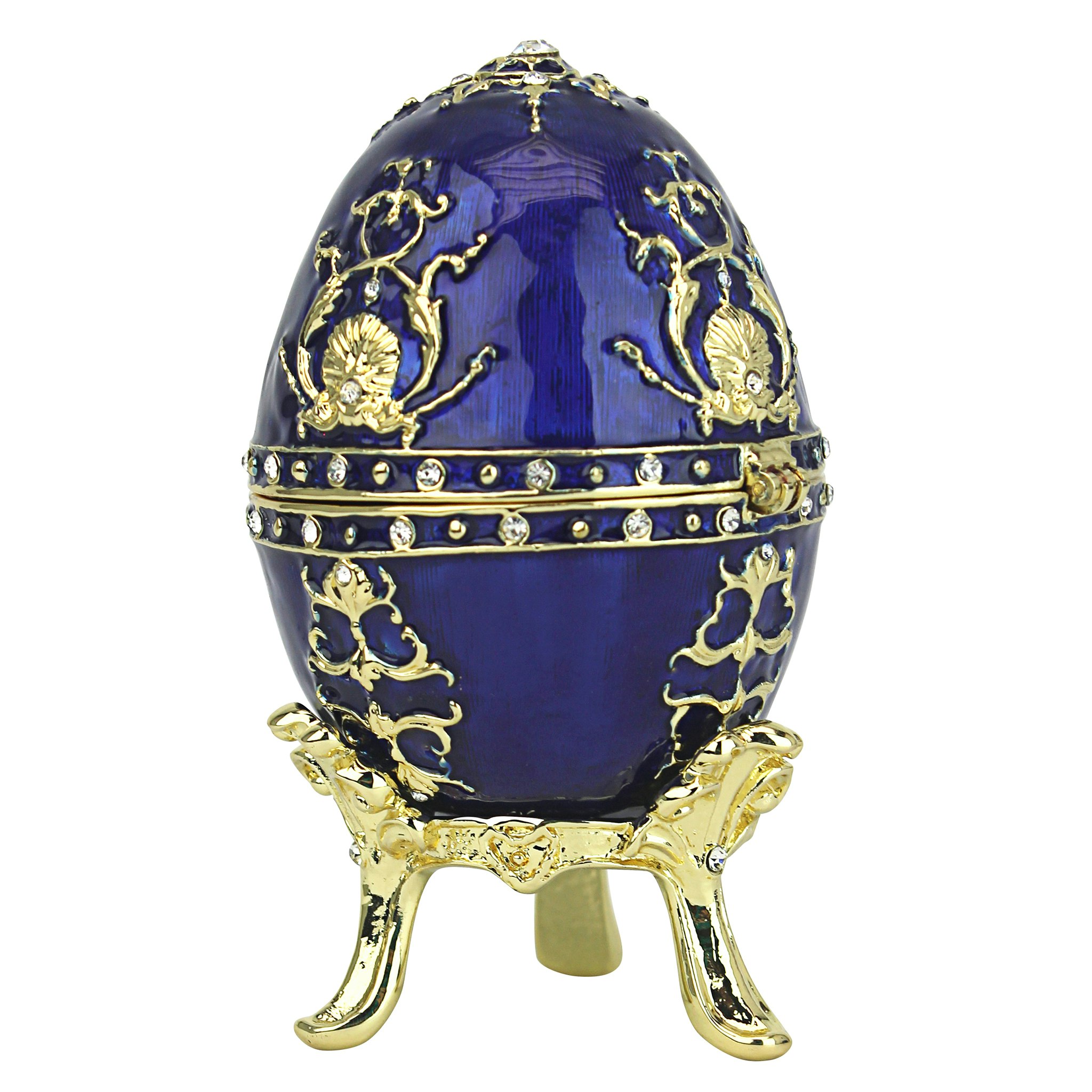 Toscano Peterhof Palace Romanov-Style Collectible Enameled Eggs - Alyona