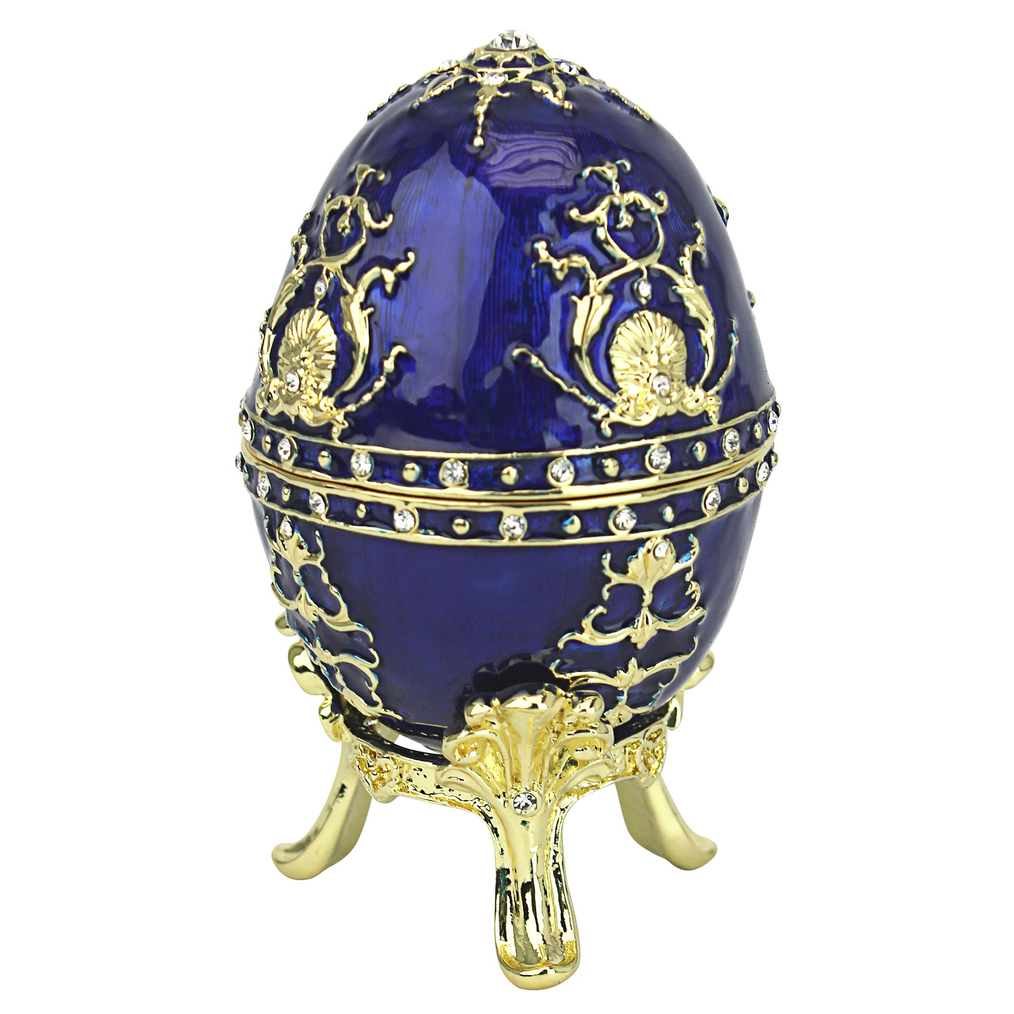 Toscano Peterhof Palace Romanov-Style Collectible Enameled Eggs - Alyona