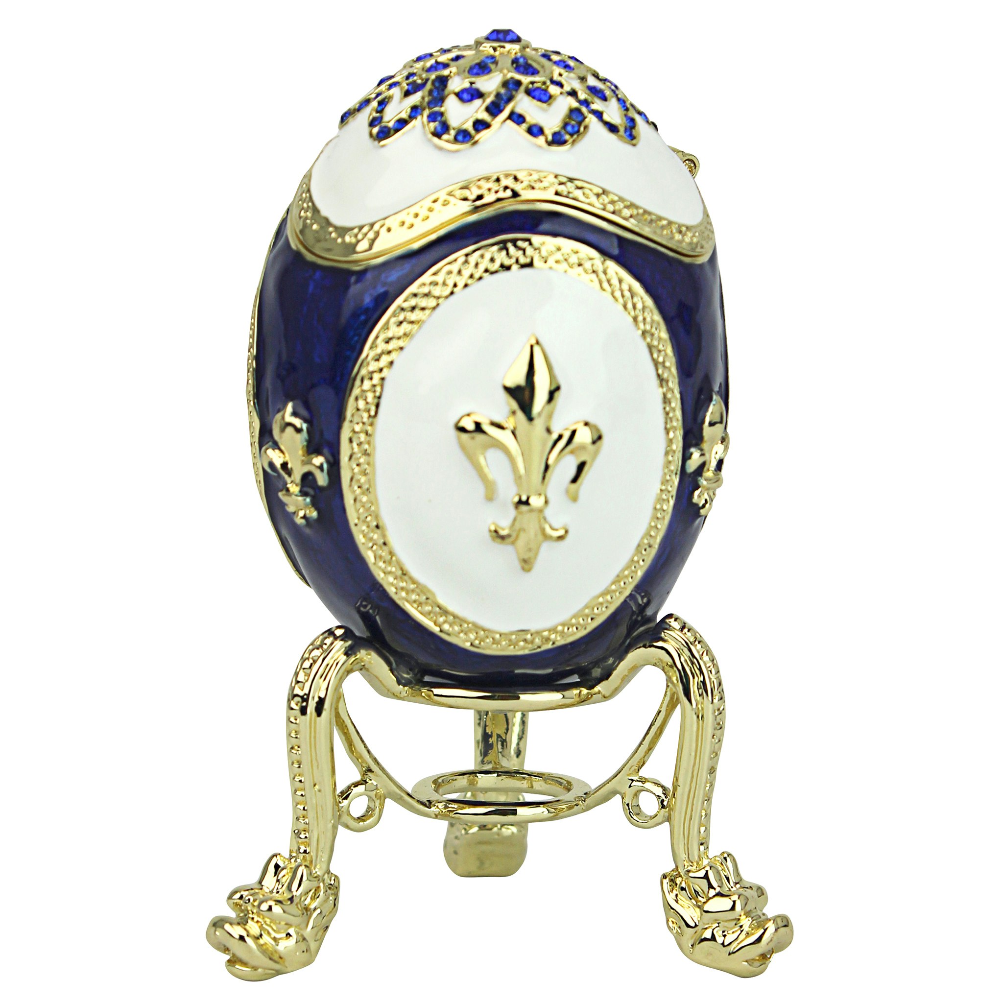 Toscano Peterhof Palace Romanov-Style Collectible Enameled Eggs - Darya