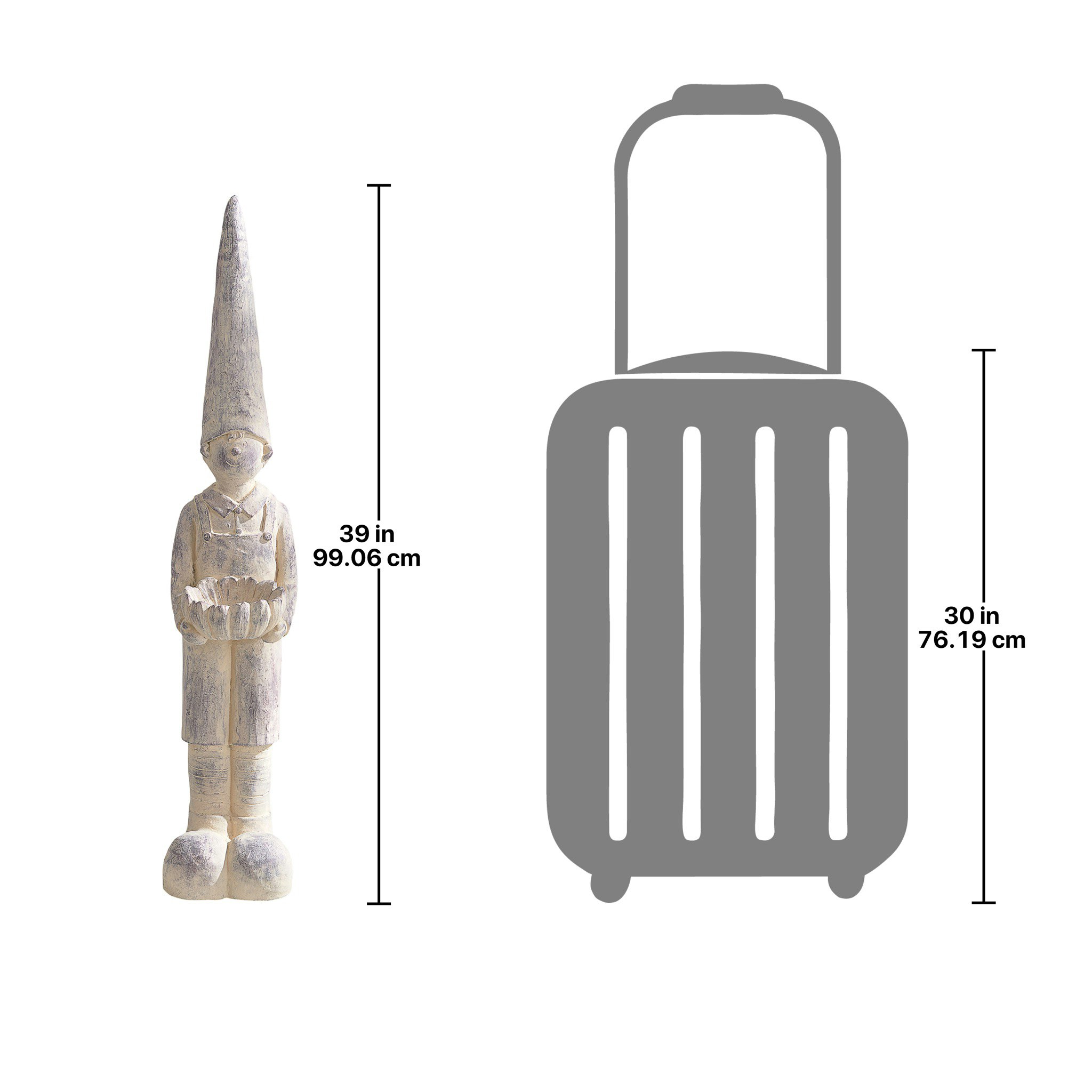 Toscano Netherland Knothole Gang Gnome Statue - Bastiaan