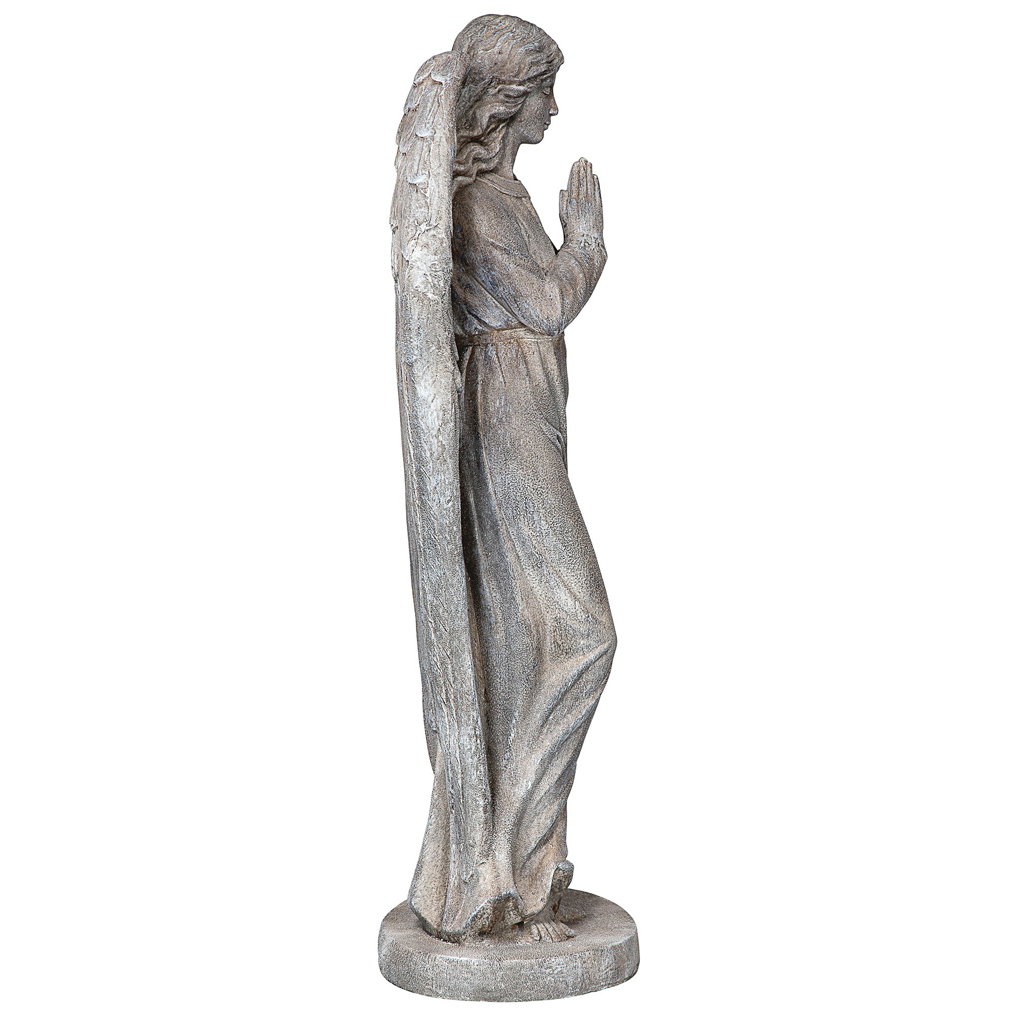 Toscano - Goddess of Mercy Praying Angel Statue