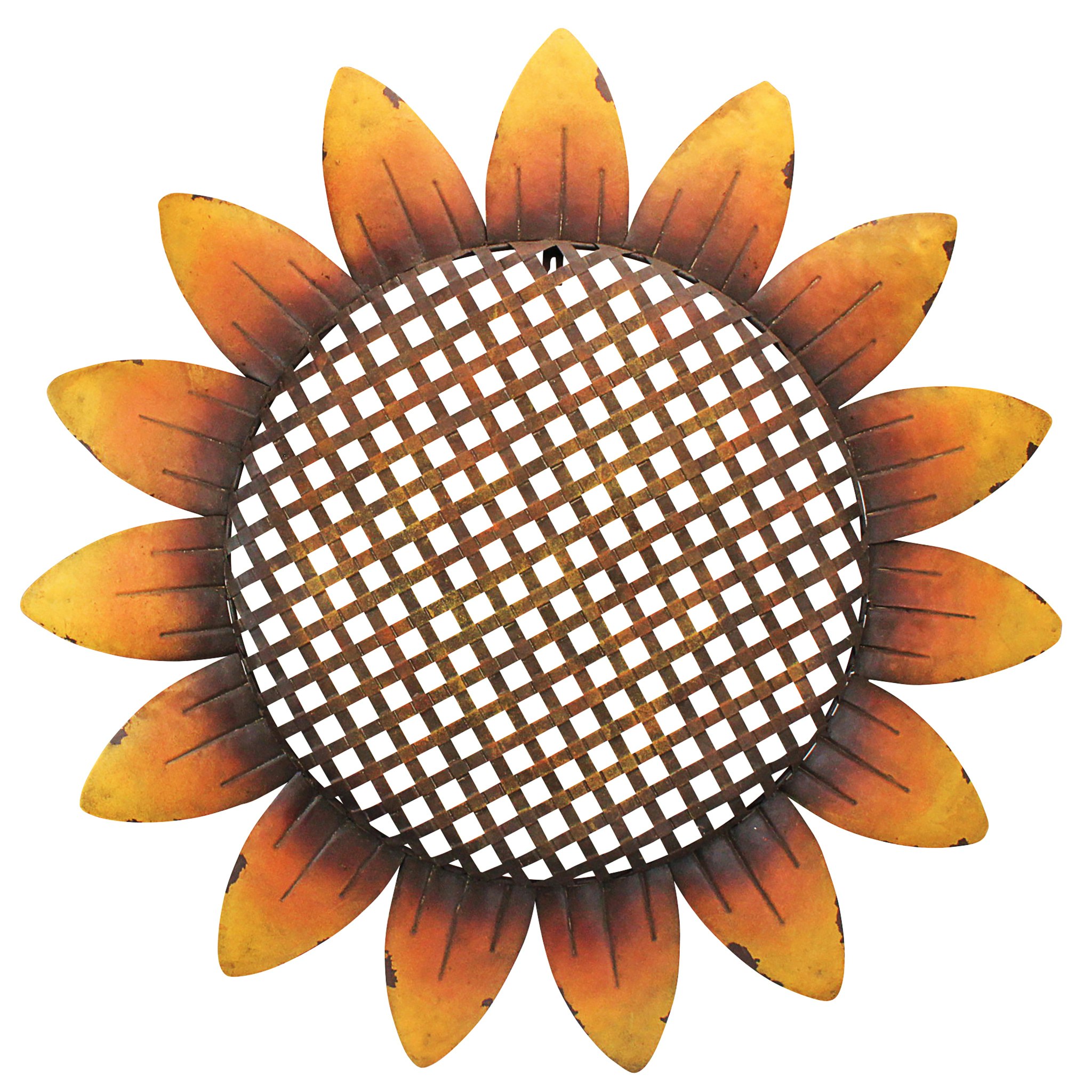 Toscano - Van Grow Supersized Sunflower Wall Sculpture