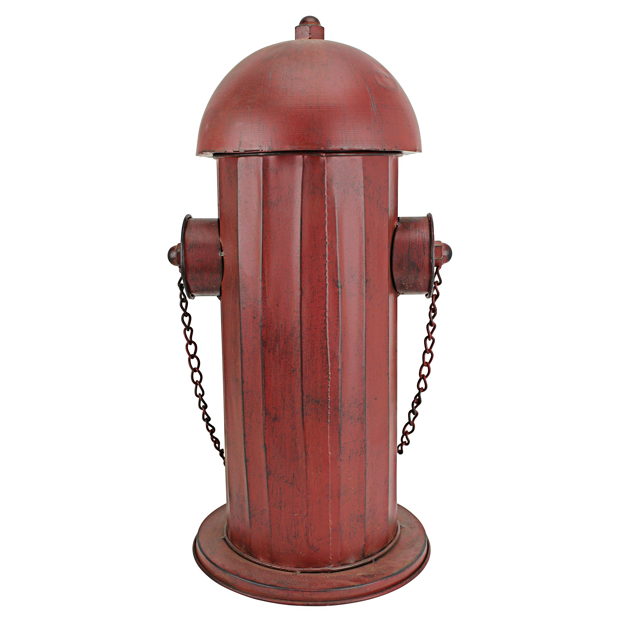 Toscano Vintage Metal Fire Hydrant Statue - Medium