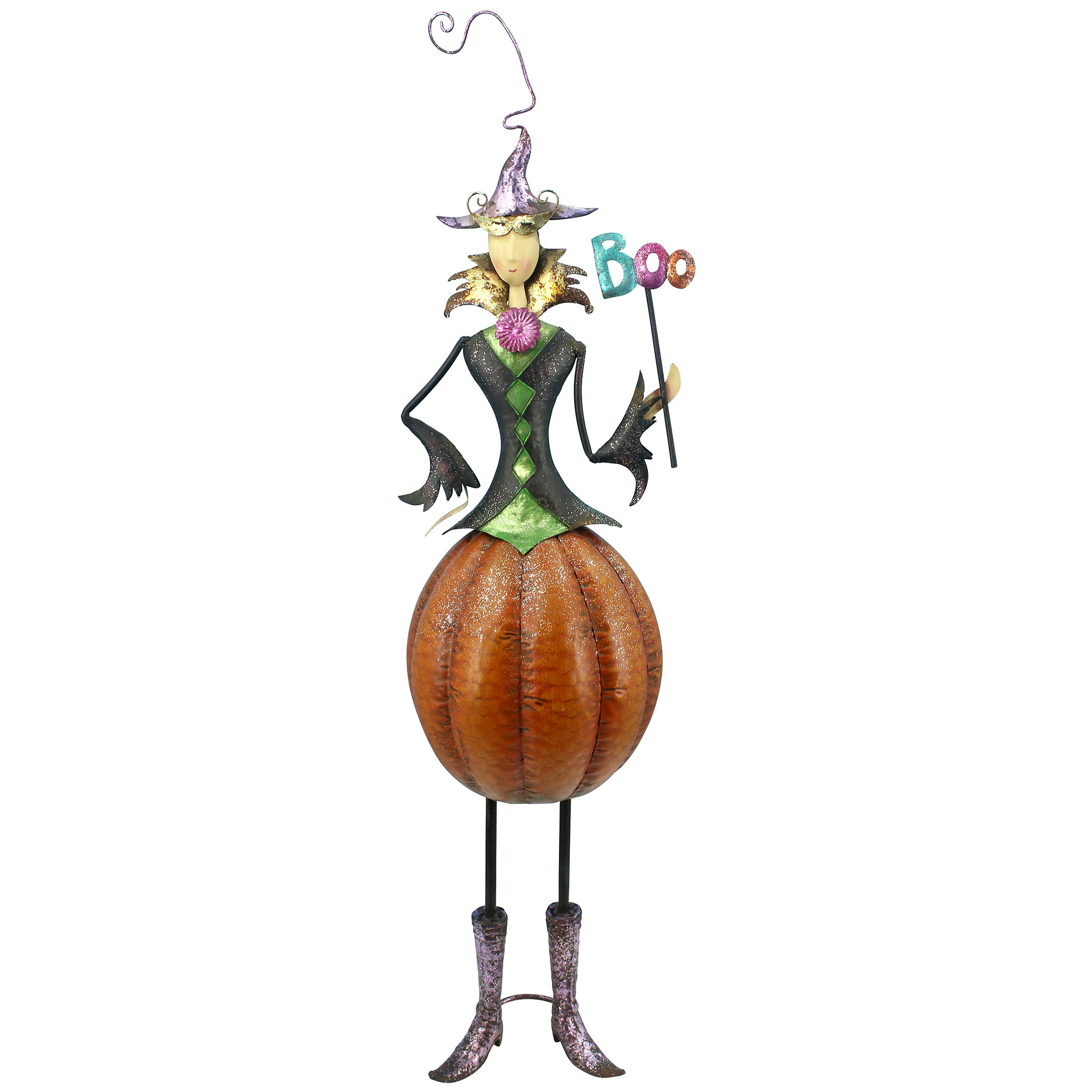 Toscano - Gloria VanderBoo Metal Witch Halloween Statue