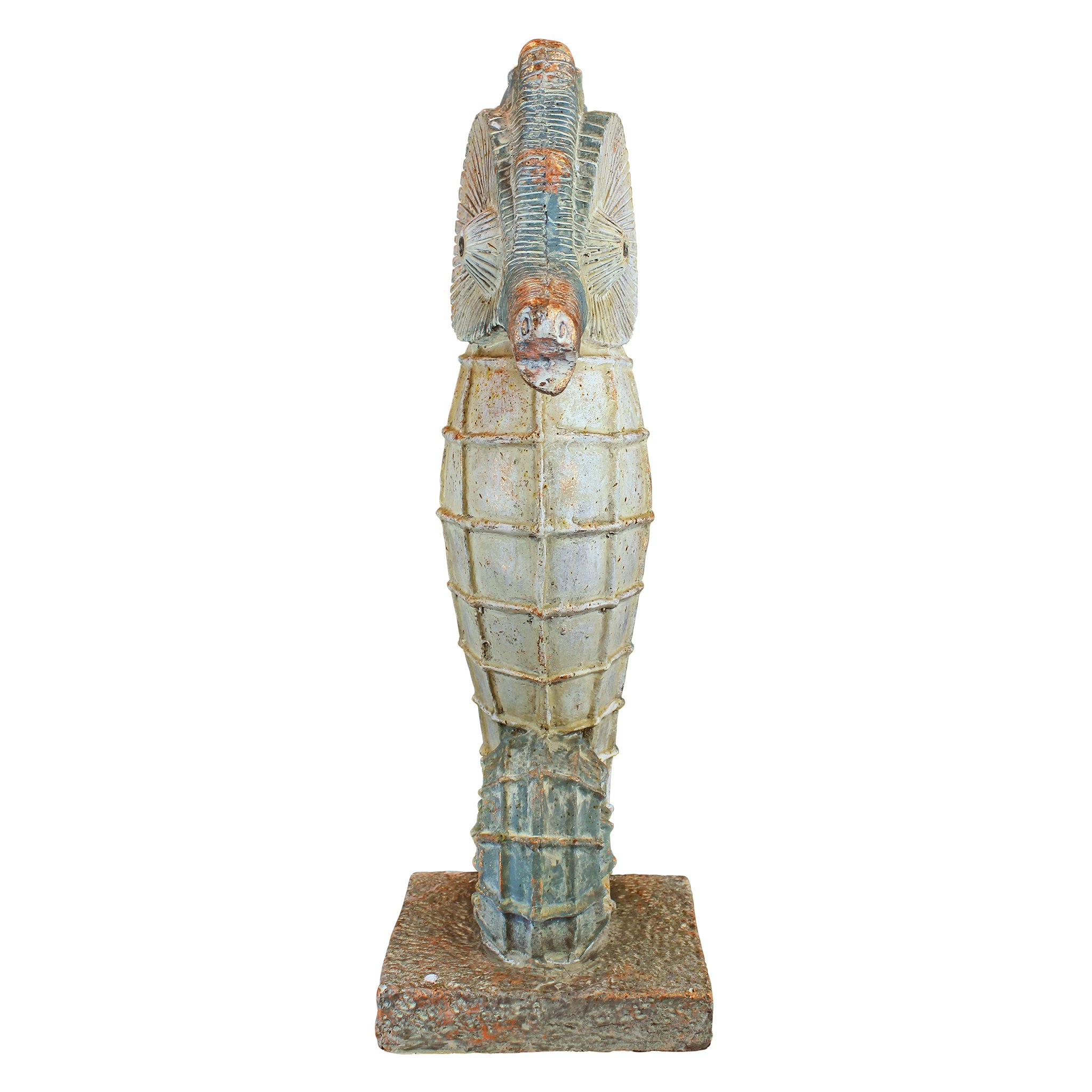 Toscano Sea Biscuit Seahorse Marine Fish Family Statue Collection - Large