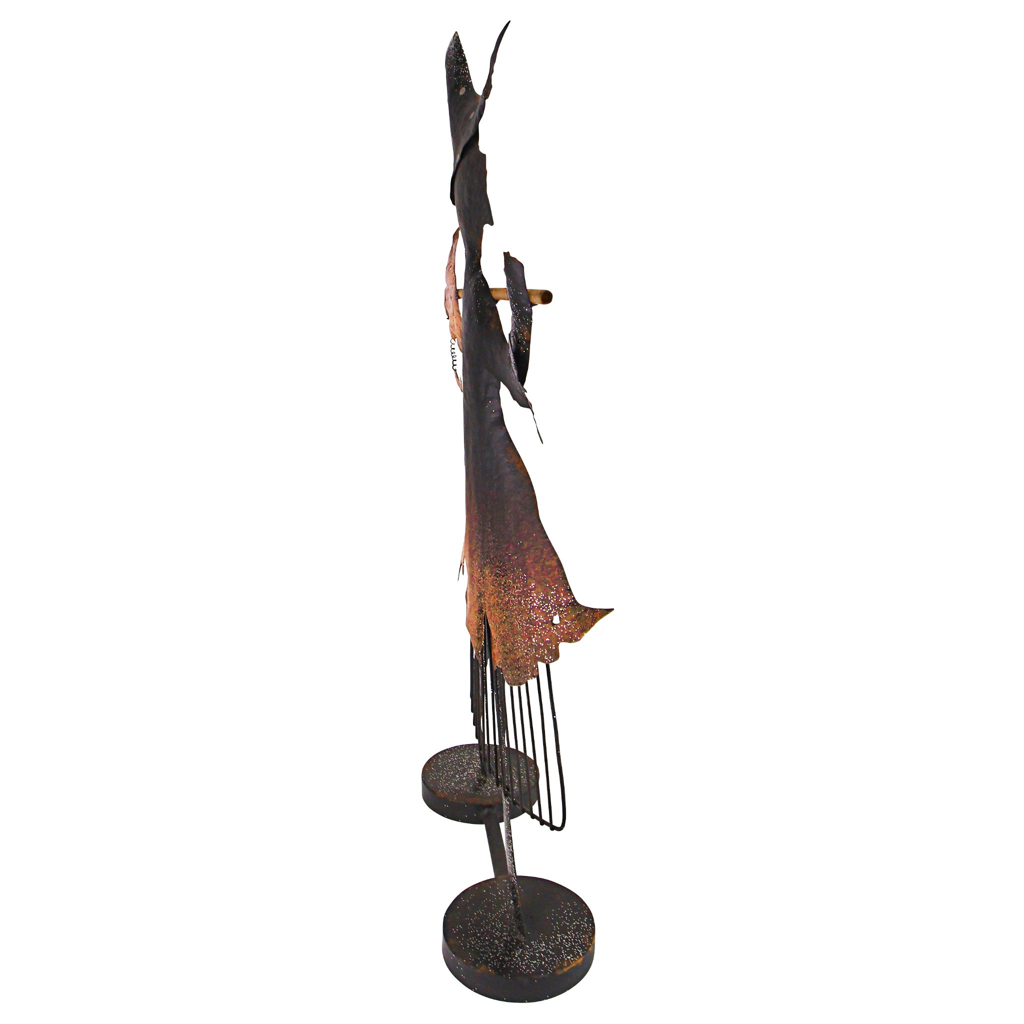 Toscano - Bewitched Blaise Metal Silhouette Witch Statue