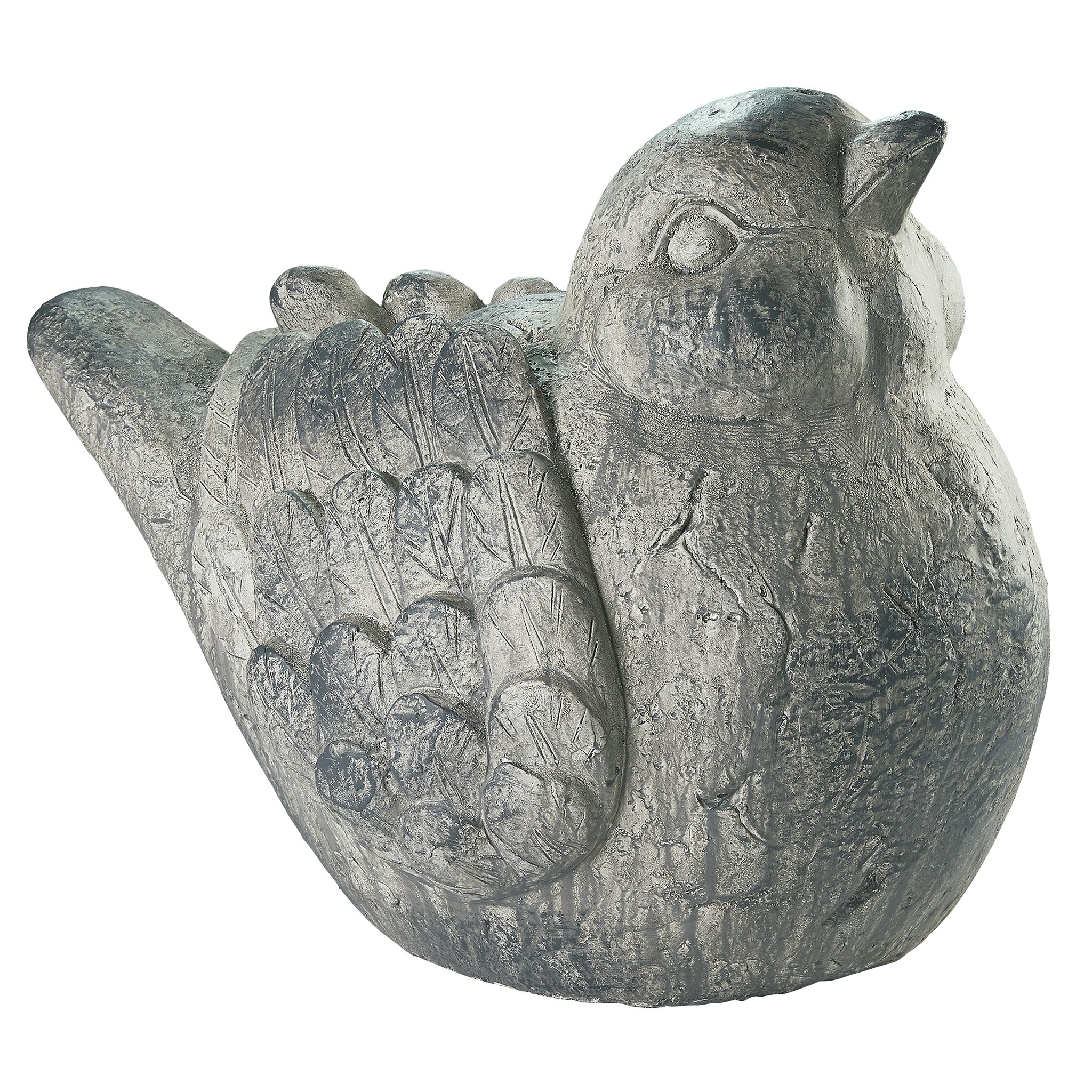 Toscano - Fine Feathered Friend Chubby Bird Statue
