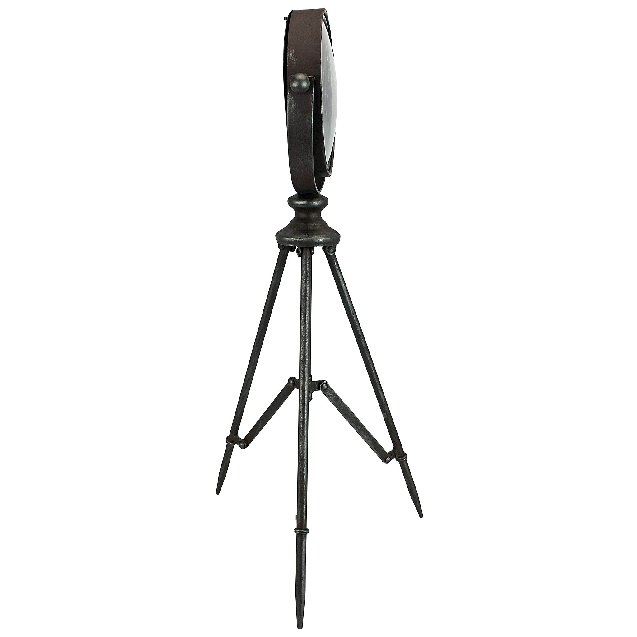 Toscano - Verne Tripod Timepiece Tabletop Clock