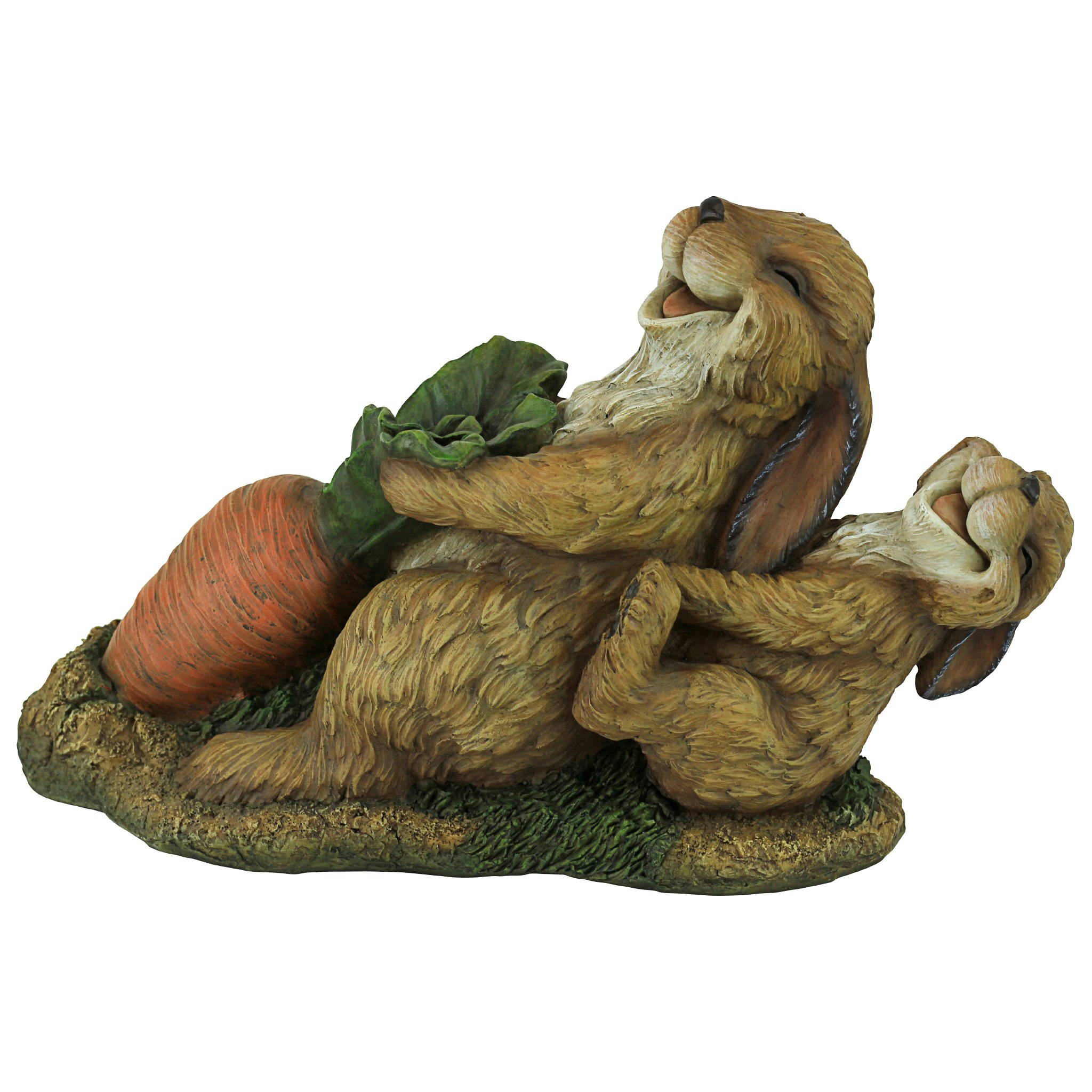 Toscano - The Carrot Crew Rabbit Statue