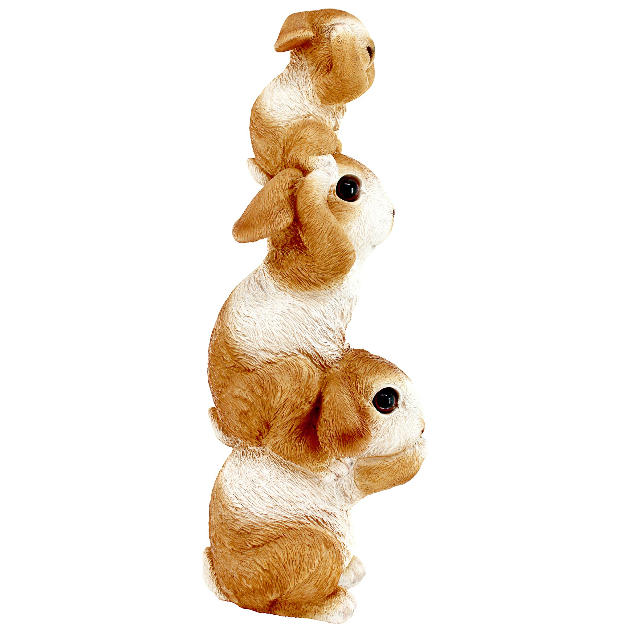 Toscano - SeeHearSpeak No Evil Bunny Rabbits Statue
