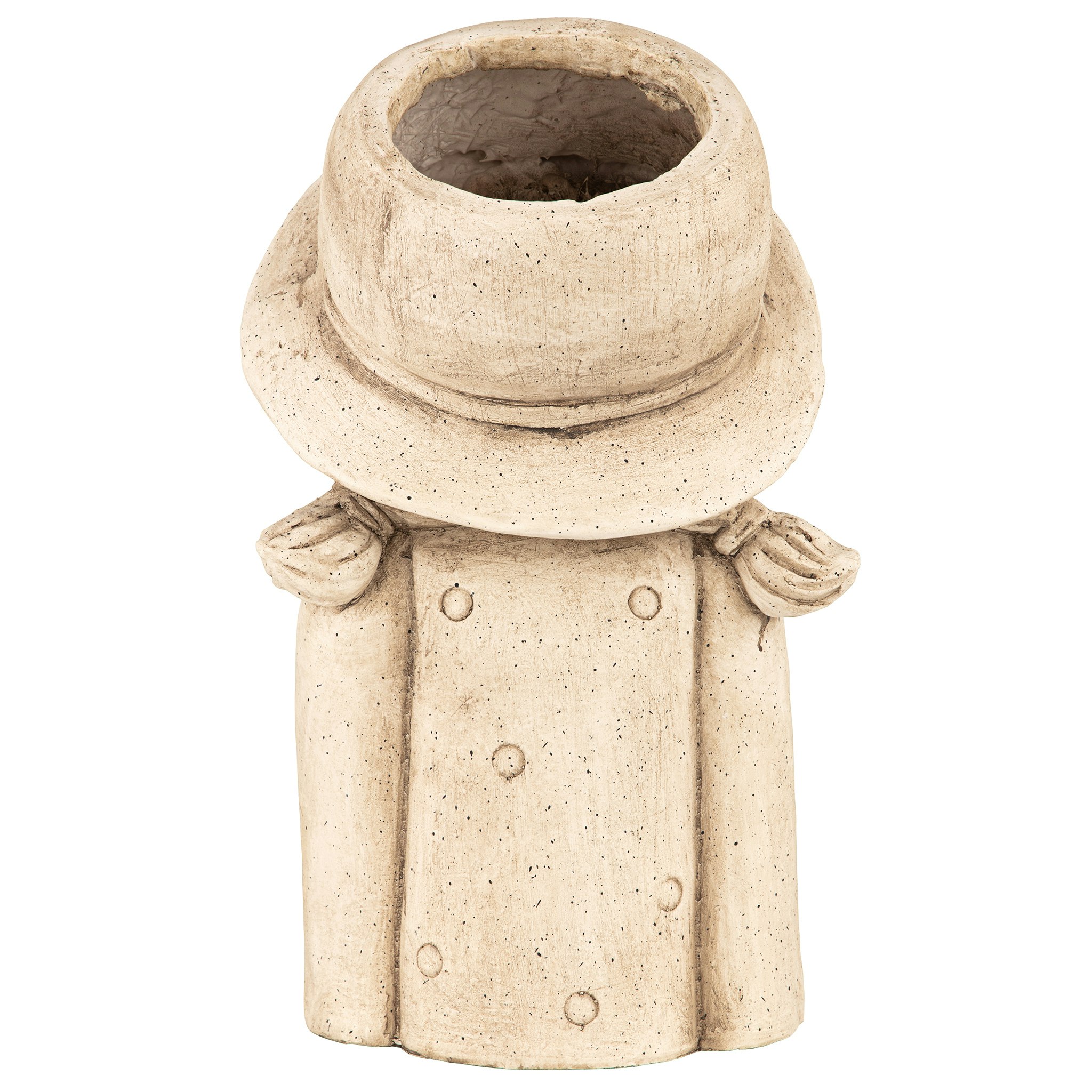 Toscano - Kissy Face Hat Girl Sculptural Planter