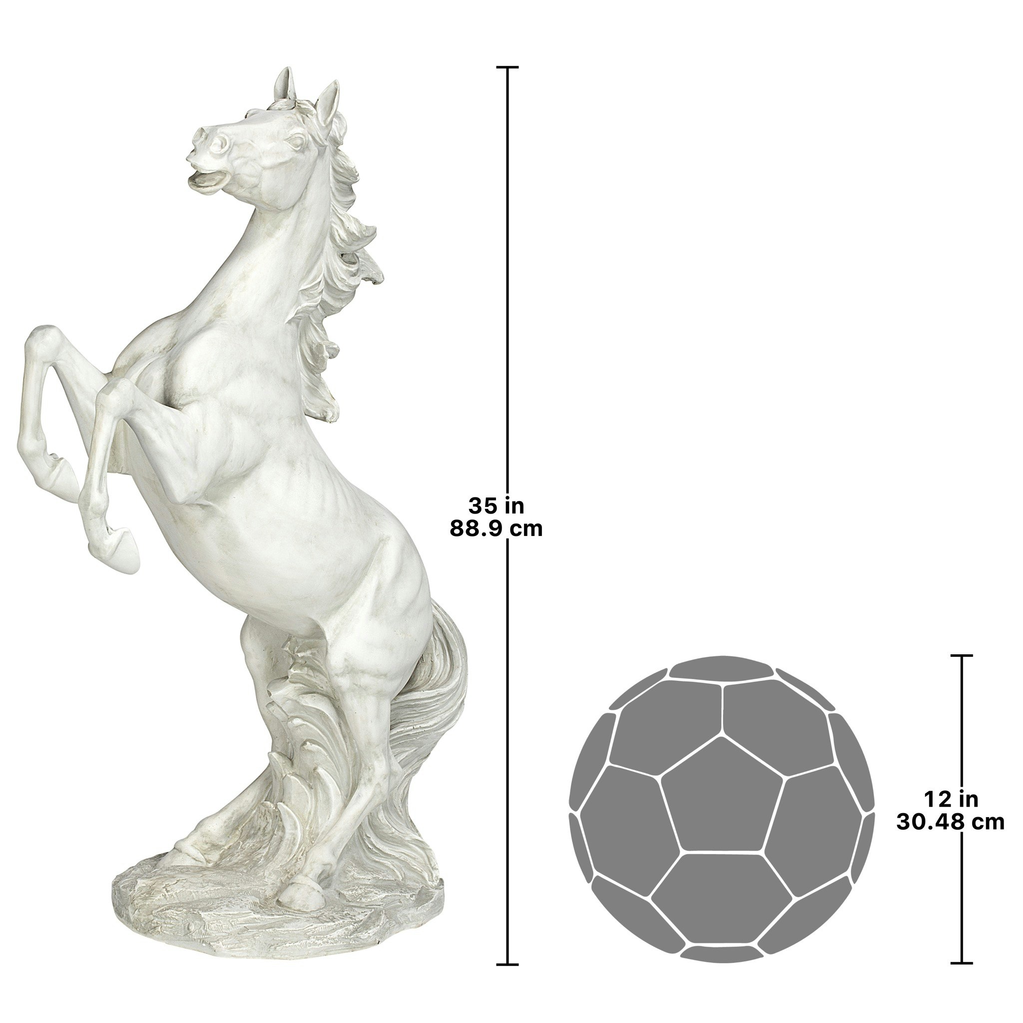 Toscano - Majestic Mustang Horse Statue