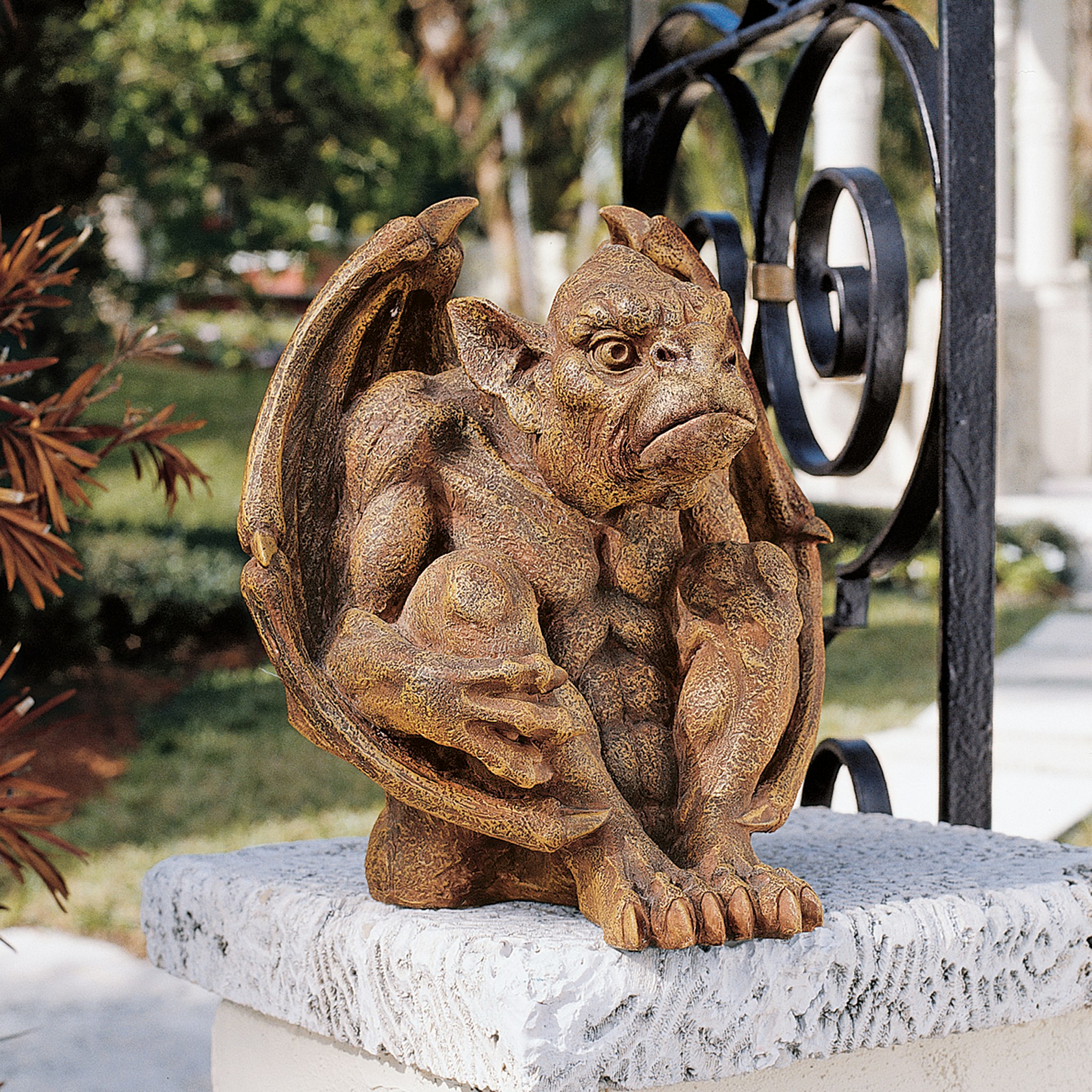 Toscano - Balthazar Watch Gargoyle Statue