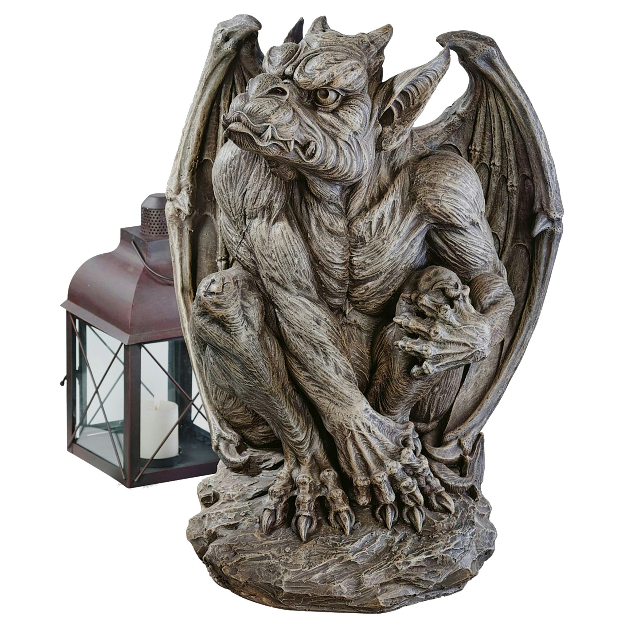 Toscano Silas the Gothic Gargoyle Sentry Statue - Large
