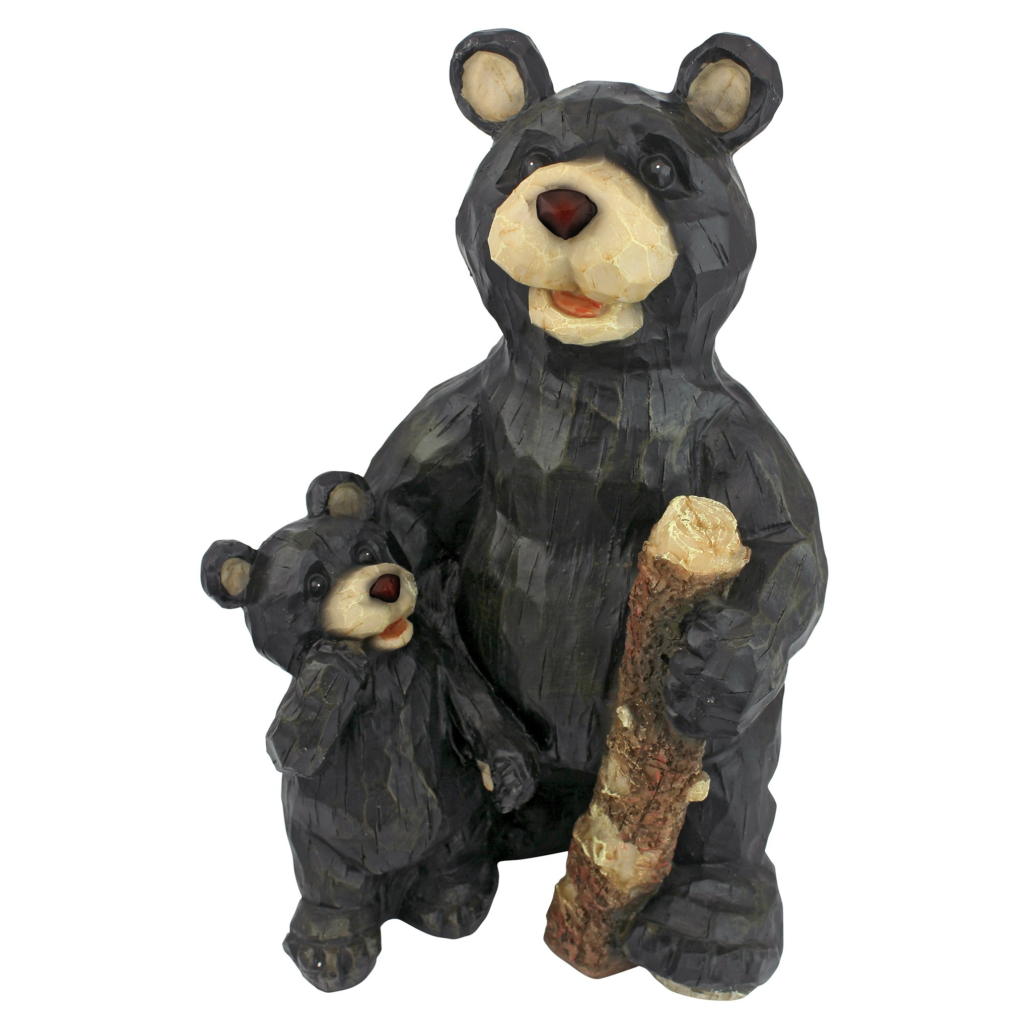 Toscano - Black Forest Momma and Cub Bear Pair Statue