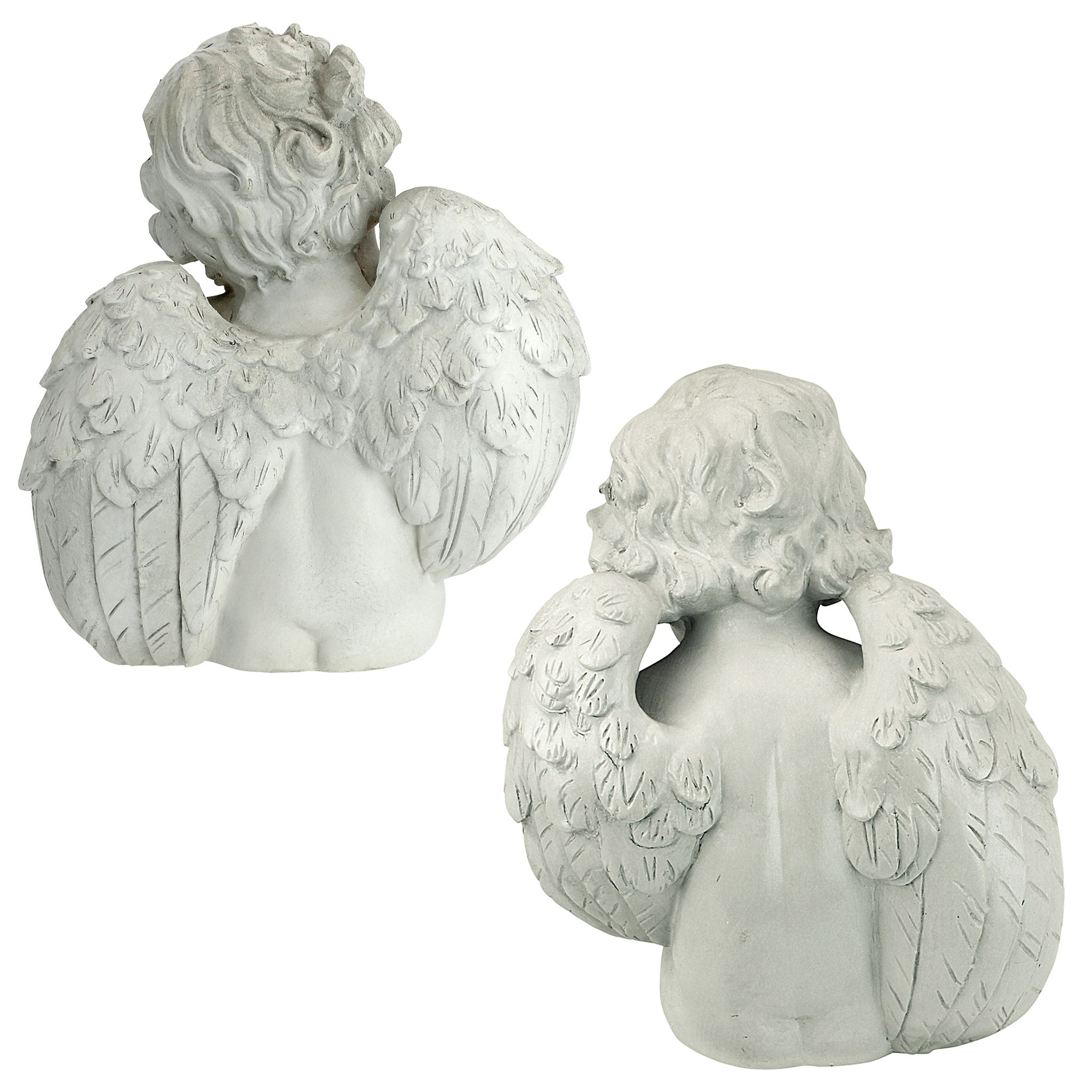 Toscano - Angels of Meditation and Contemplation Sitting Cherub Statues