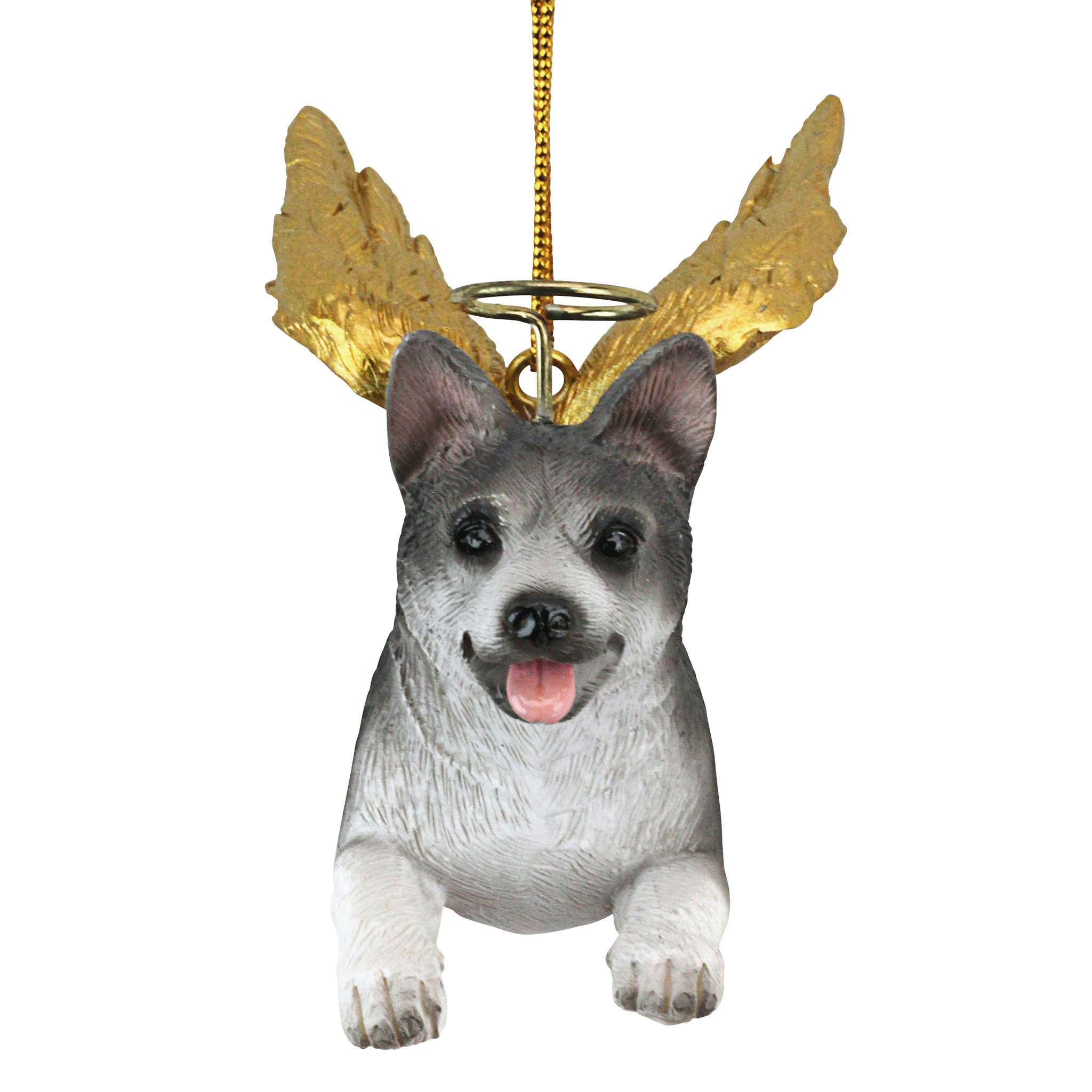 Toscano - Honor Your Pet Siberian Husky Holiday Dog Angel Ornament