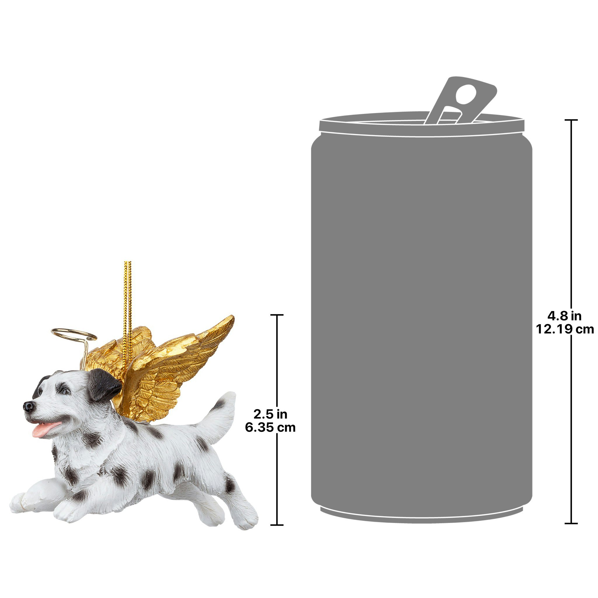 Toscano - Honor Your Pet Dalmatian Holiday Dog Angel Ornament