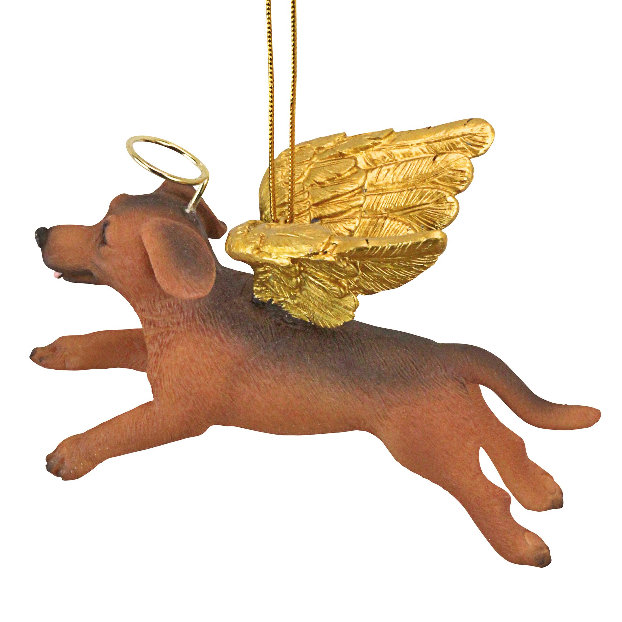 Toscano - Honor Your Pet Dachshund Holiday Dog Angel Ornament